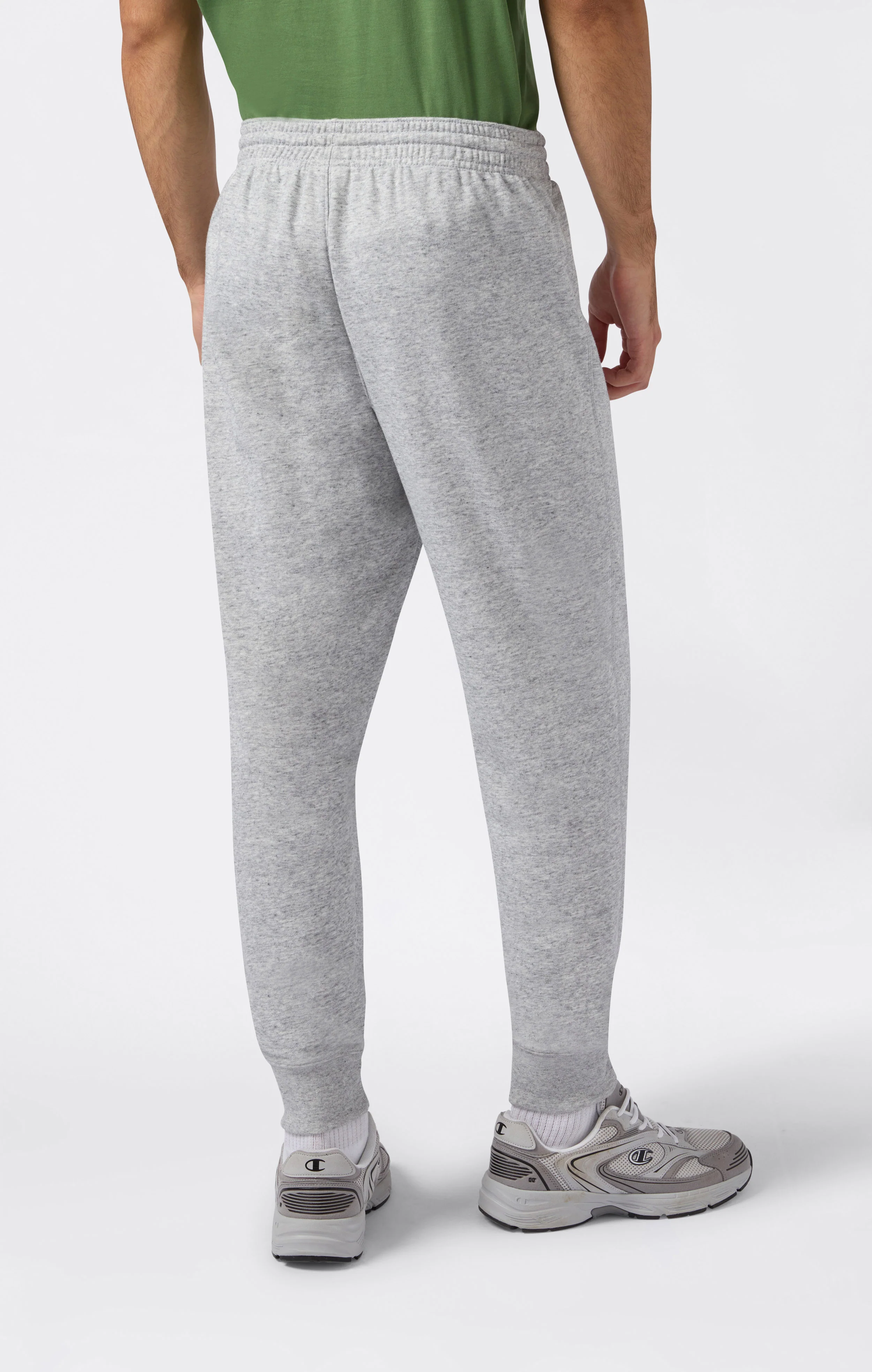 Men's Joggers with Front Zip Pockets and Ribbed Cuffs Icons - Image 3