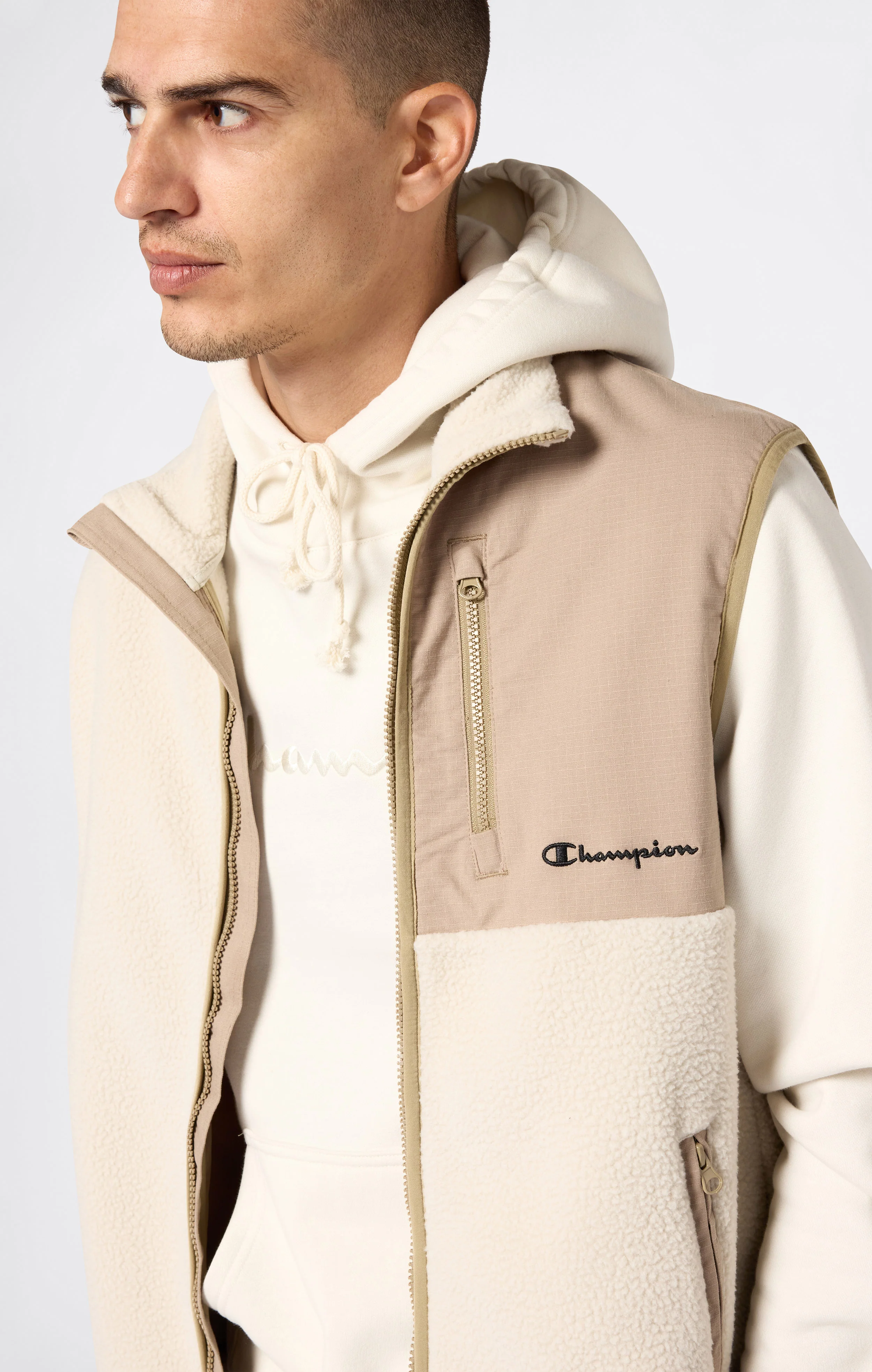 Men’s Polar Teddy Vest - Image 4