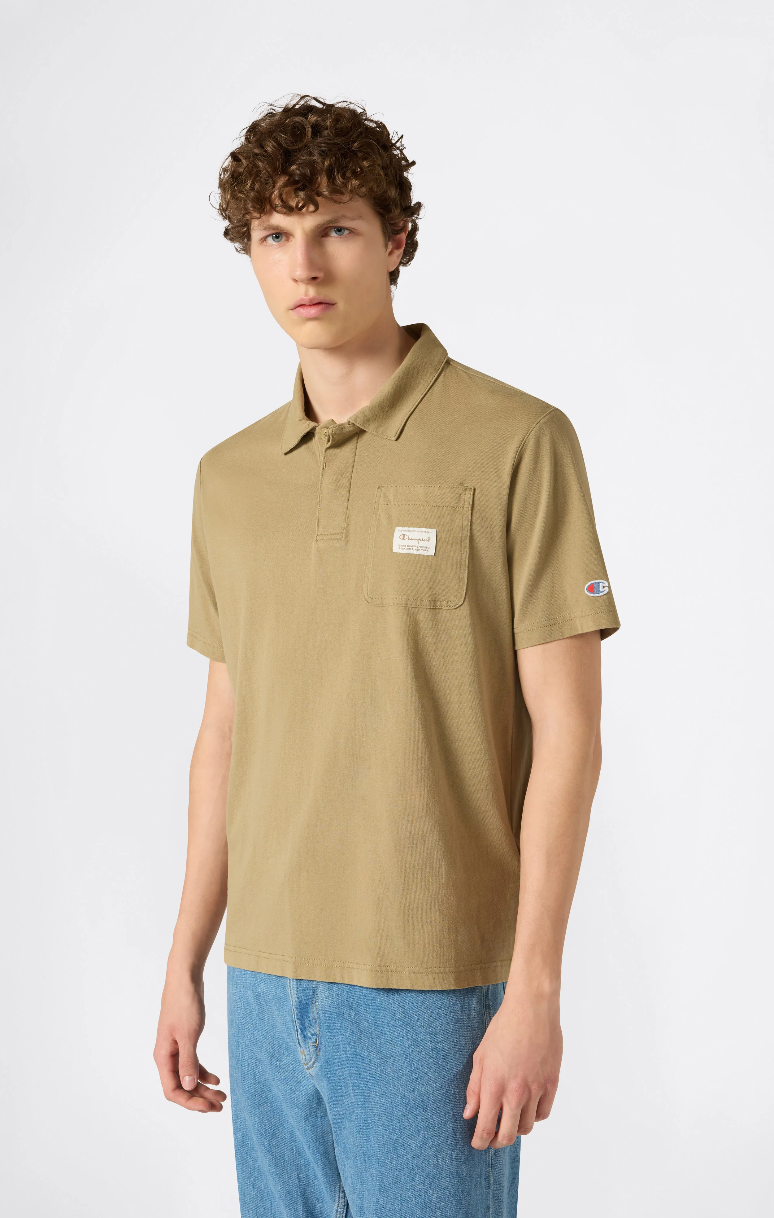 Men’s Polo with Chest Pocket