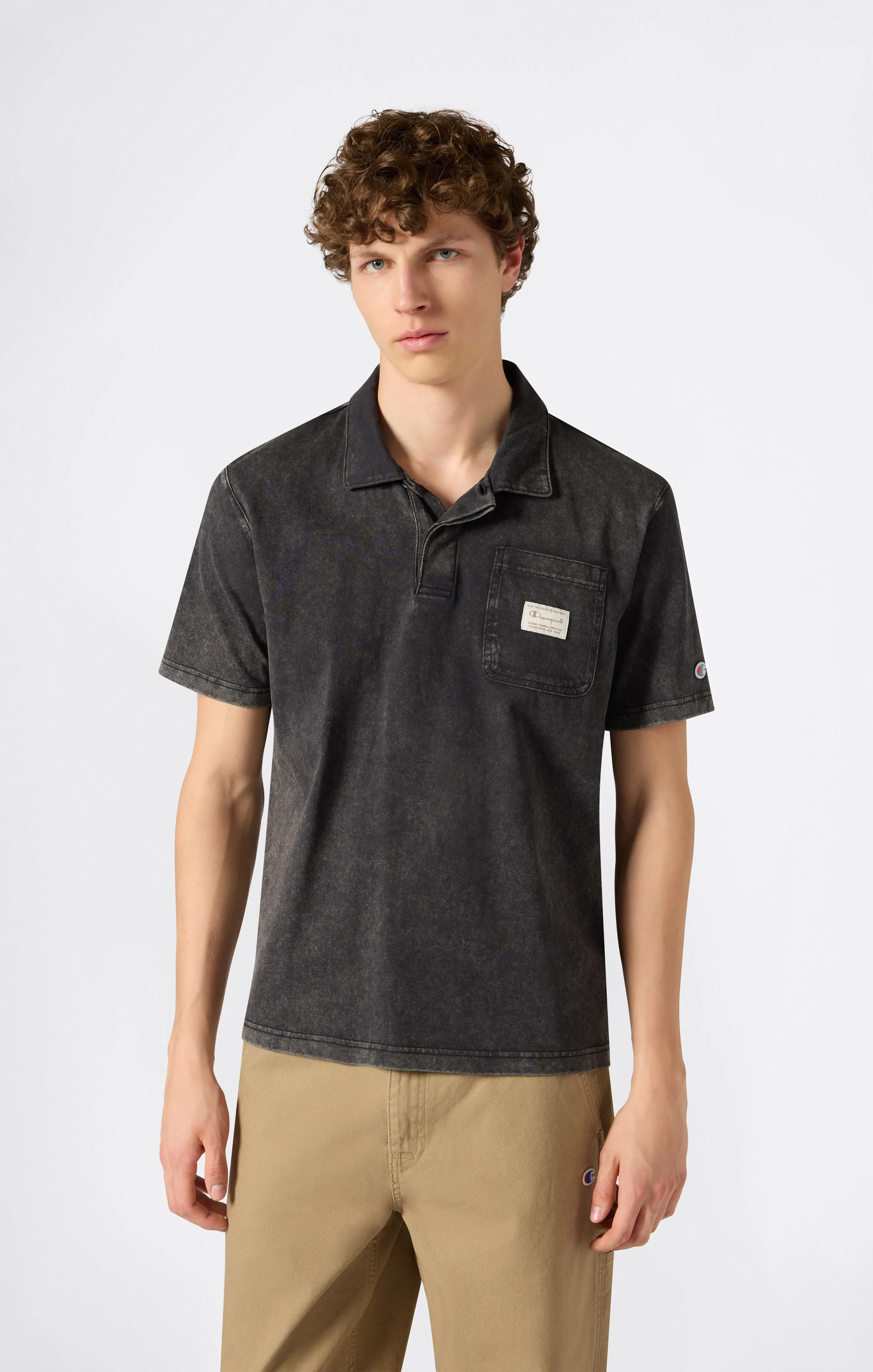 Men’s Polo with Chest Pocket
