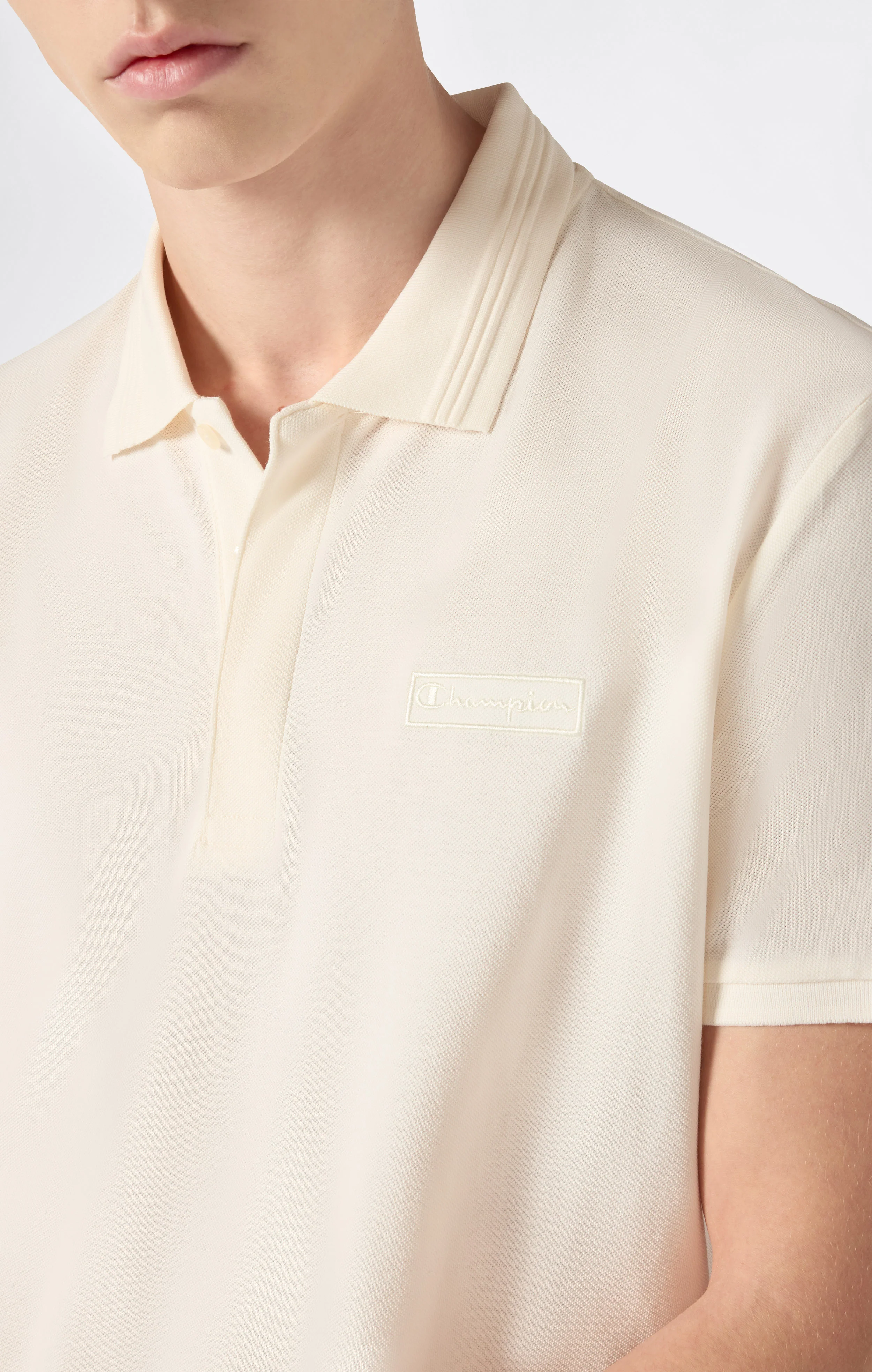 Men’s Polo with Embroidered Logo - Image 3