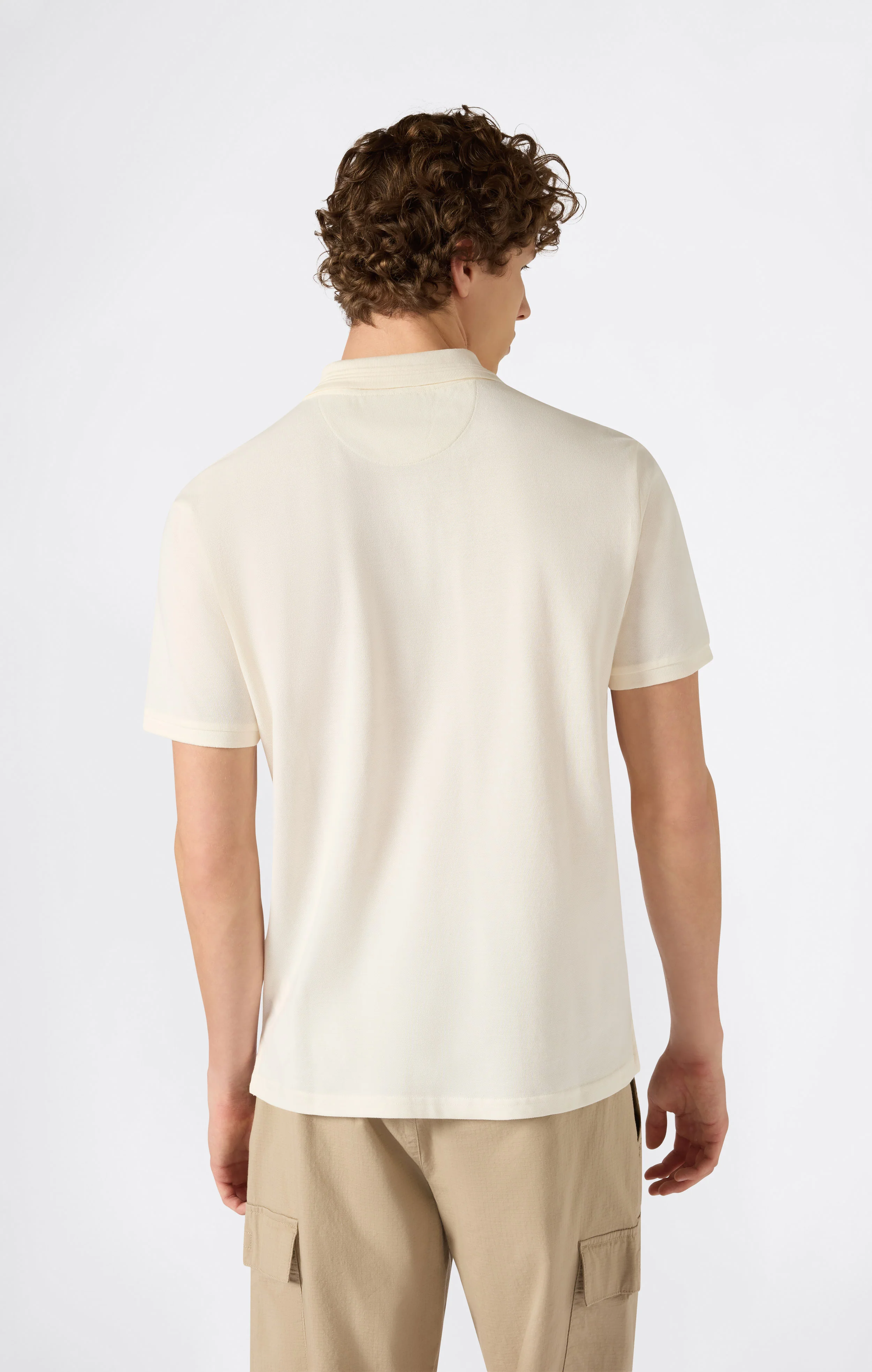 Men’s Polo with Embroidered Logo - Image 4