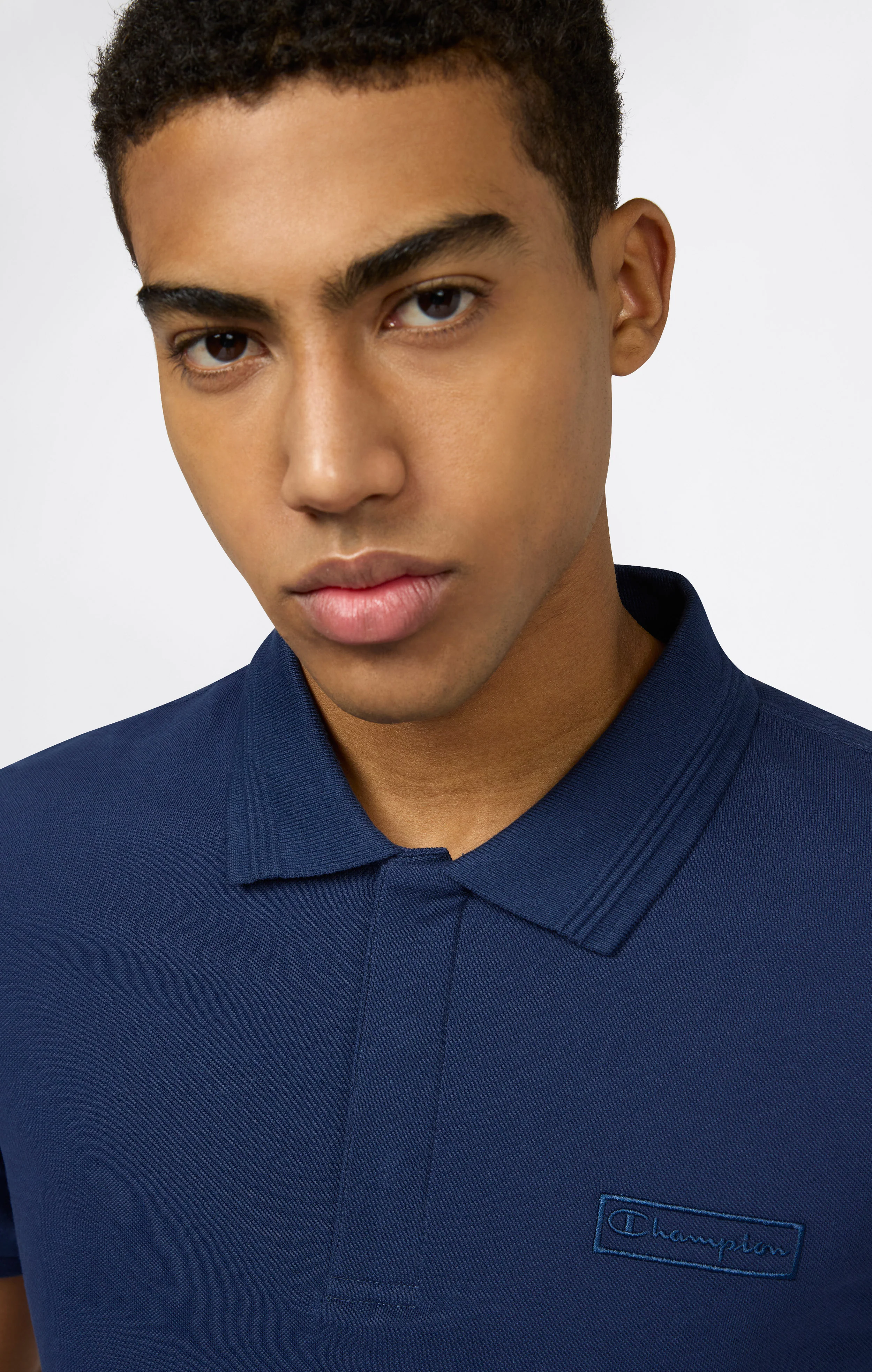 Men’s Polo with Embroidered Logo - Image 4