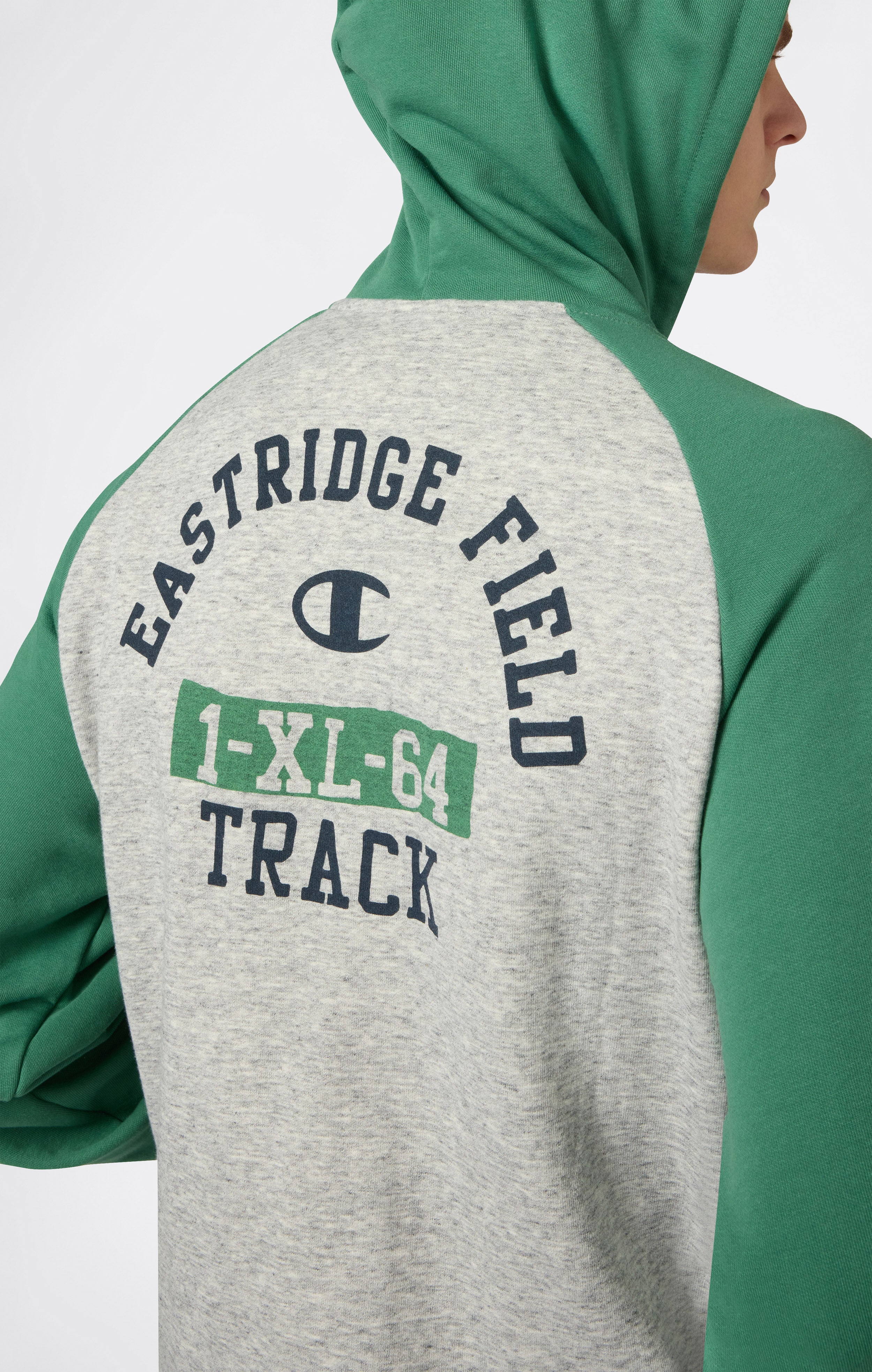 Men’s Relax Fit Full Zip Hooded Sweatshirt - Image 3