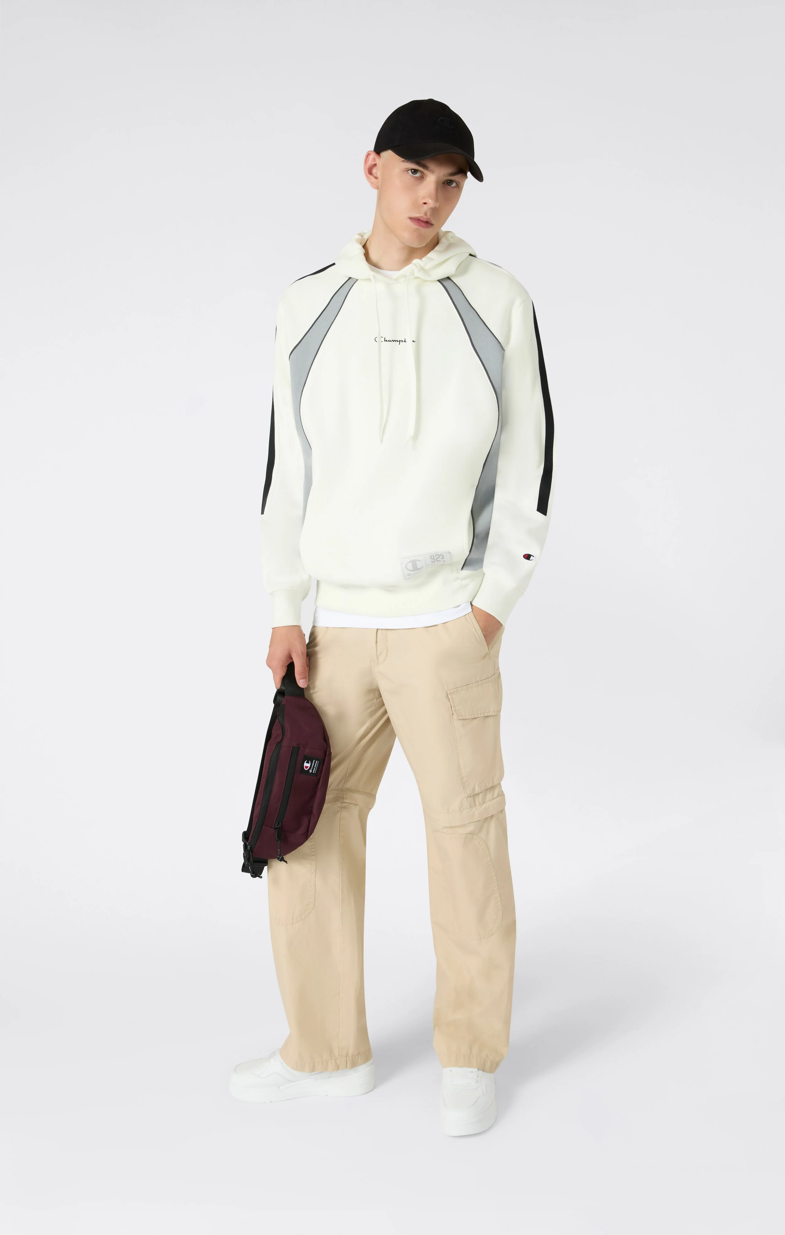 Men’s Relax Fit Hooded Sweatshirt Urban Sport - Image 2