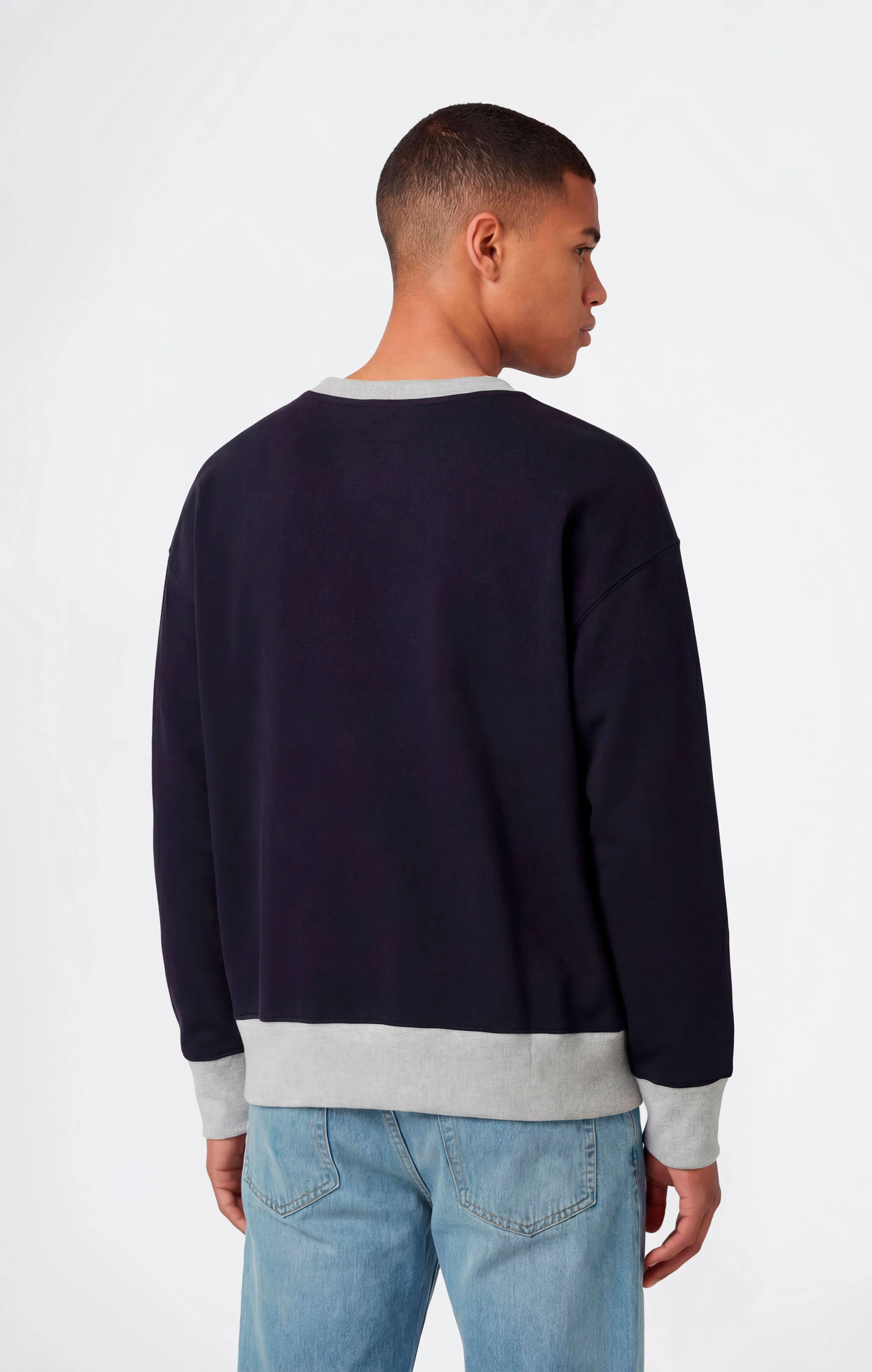 Men’s Reverse Weave Crewneck Sweatshirt Time Capsule - Image 3