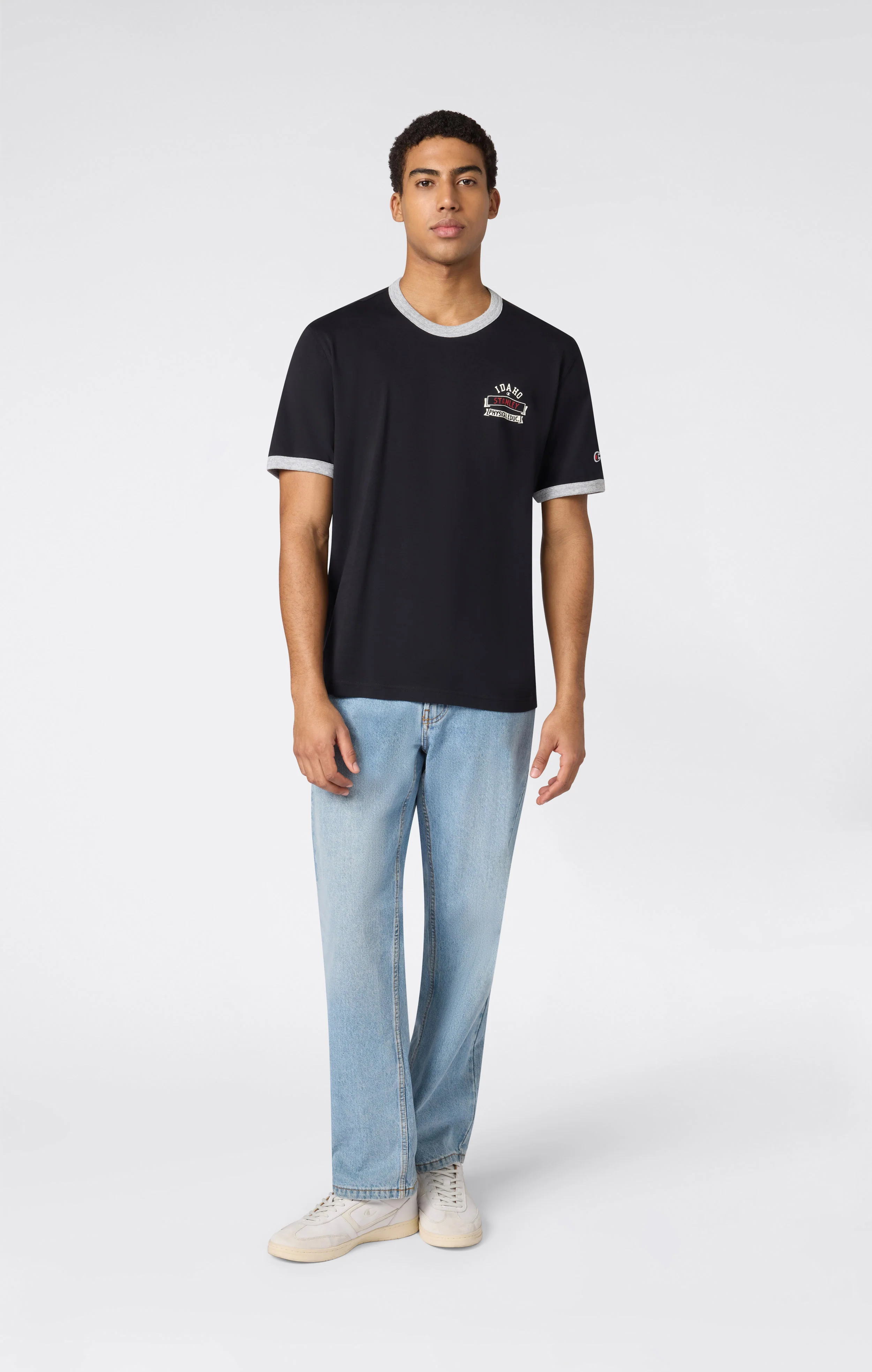 Men’s Ringer T-Shirt with Graphic - Image 2