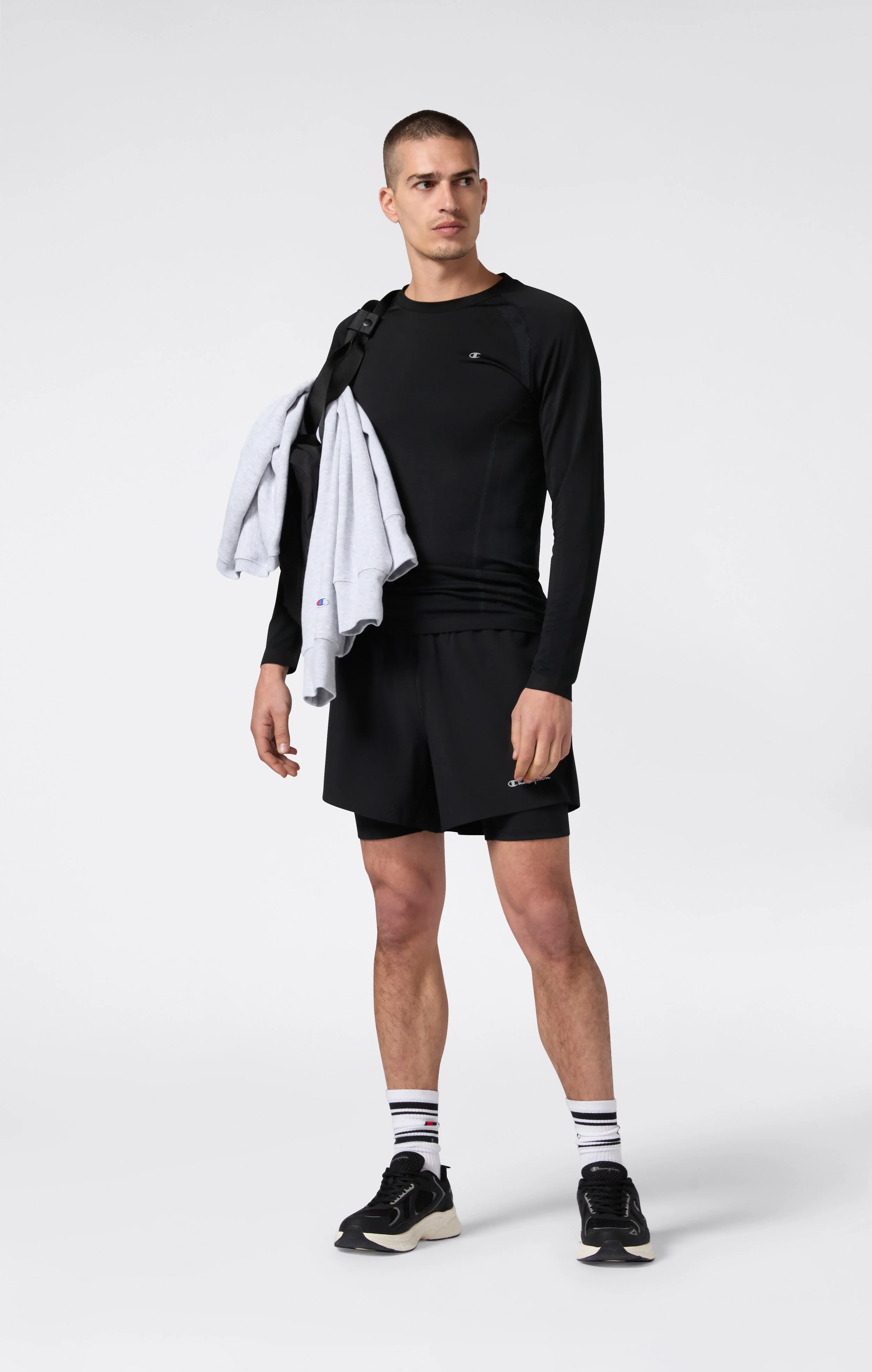 Men’s Seamless Quick Dry Long Sleeve T-Shirt - Image 5