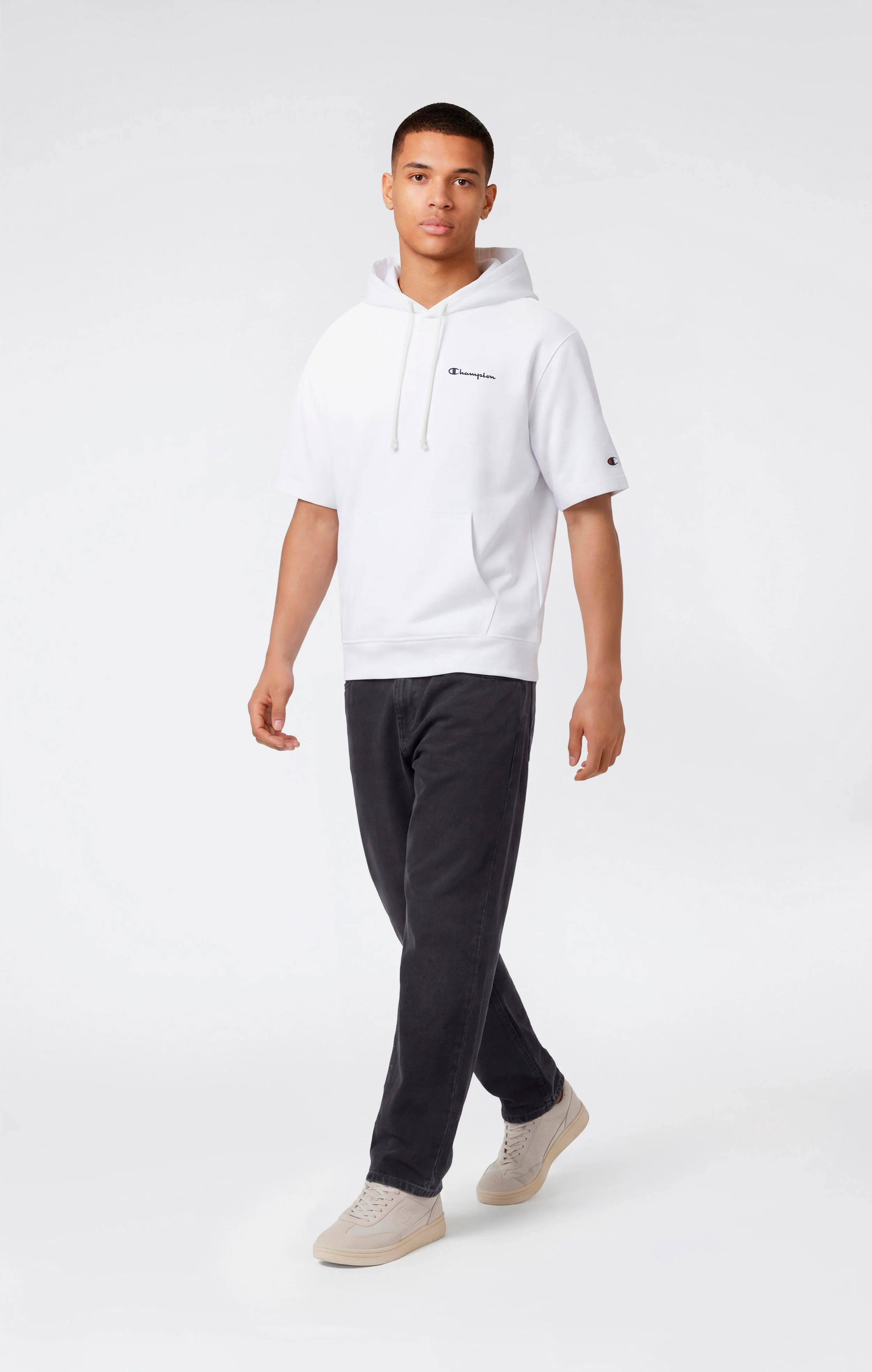 Men’s Short Sleeve Hooded Sweatshirt Icons - Image 2