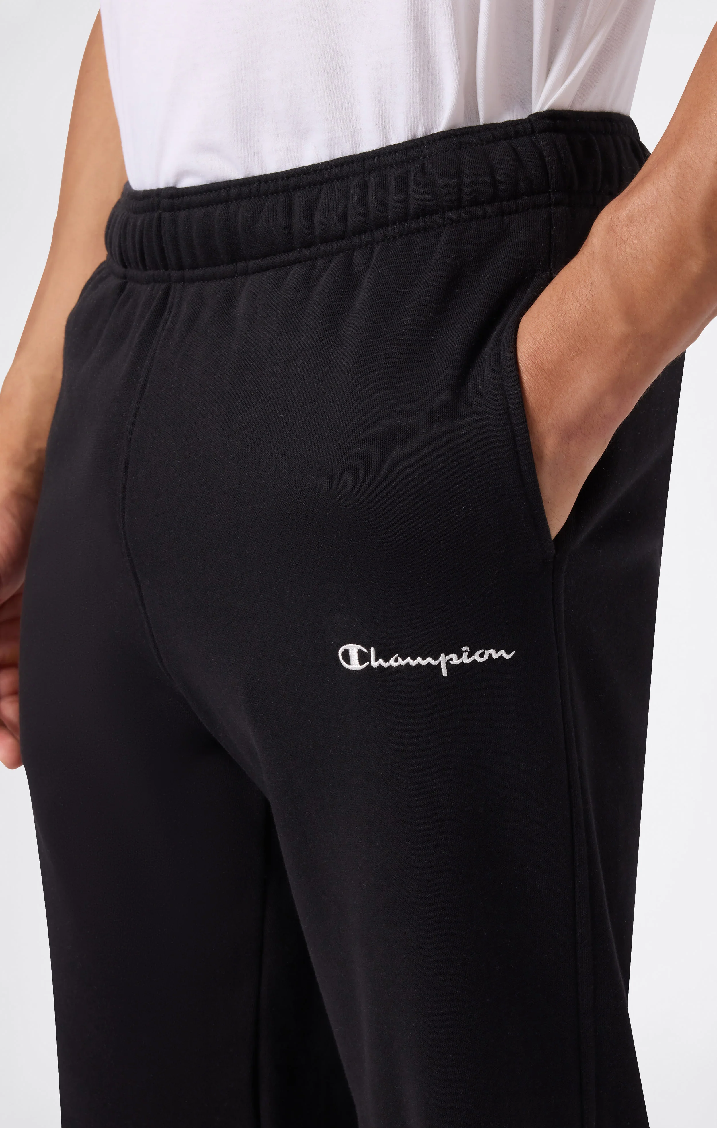 Men’s Straight Hem Fleece Pants Icons - Image 3