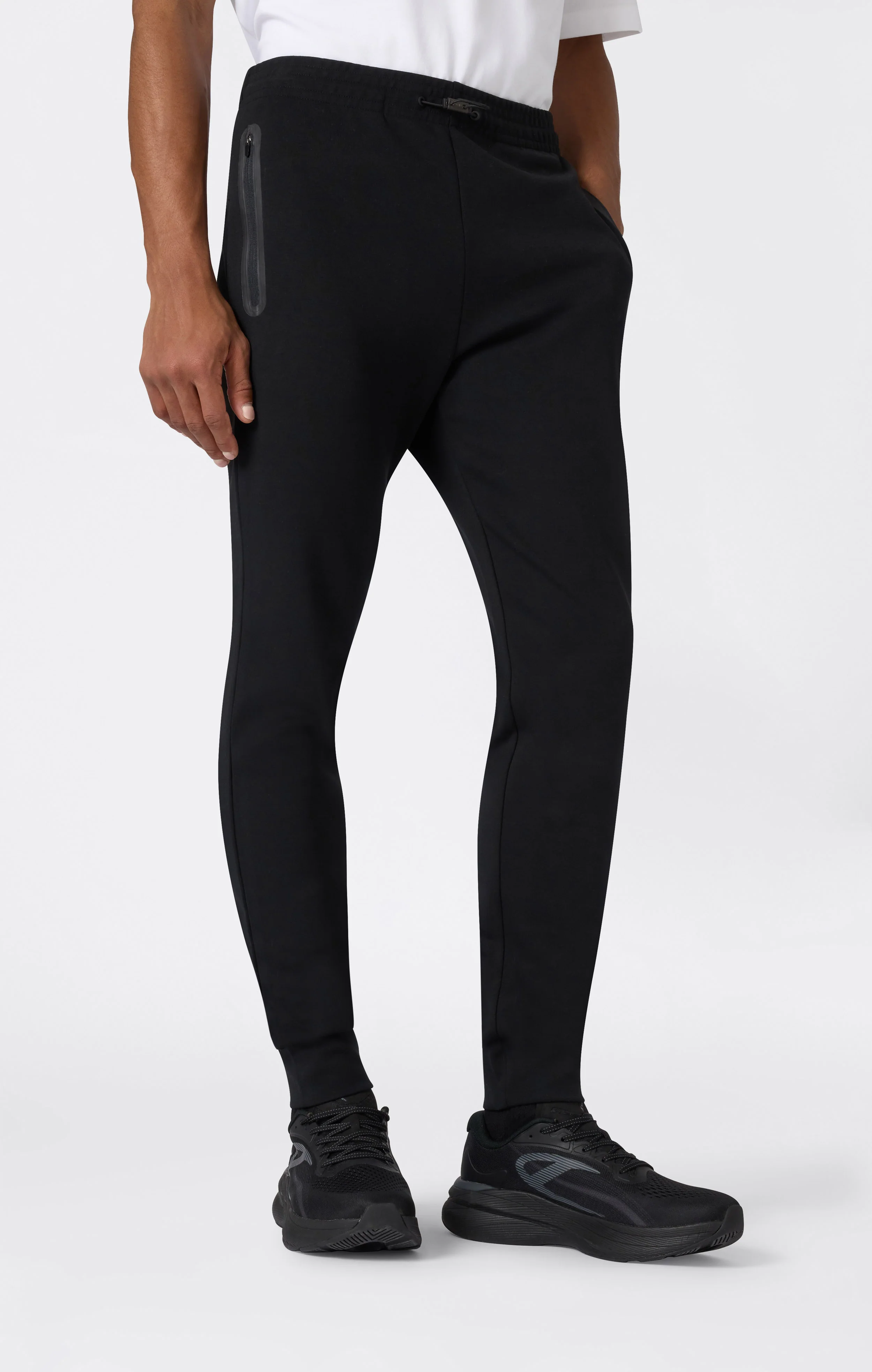Men’s Stretch Poly-Cotton Cuffed Pants C-Tech