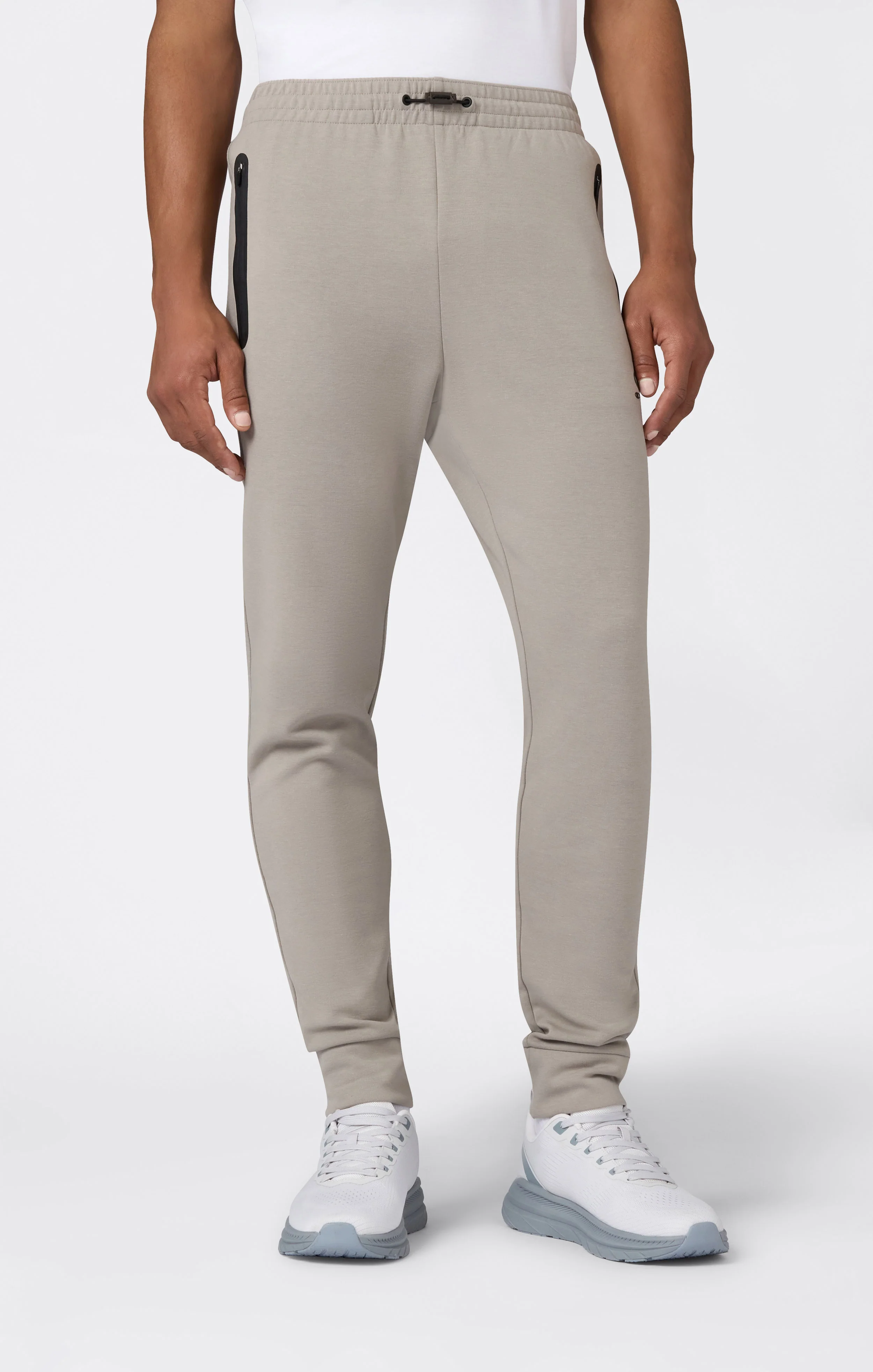Men’s Stretch Poly-Cotton Cuffed Pants C-Tech