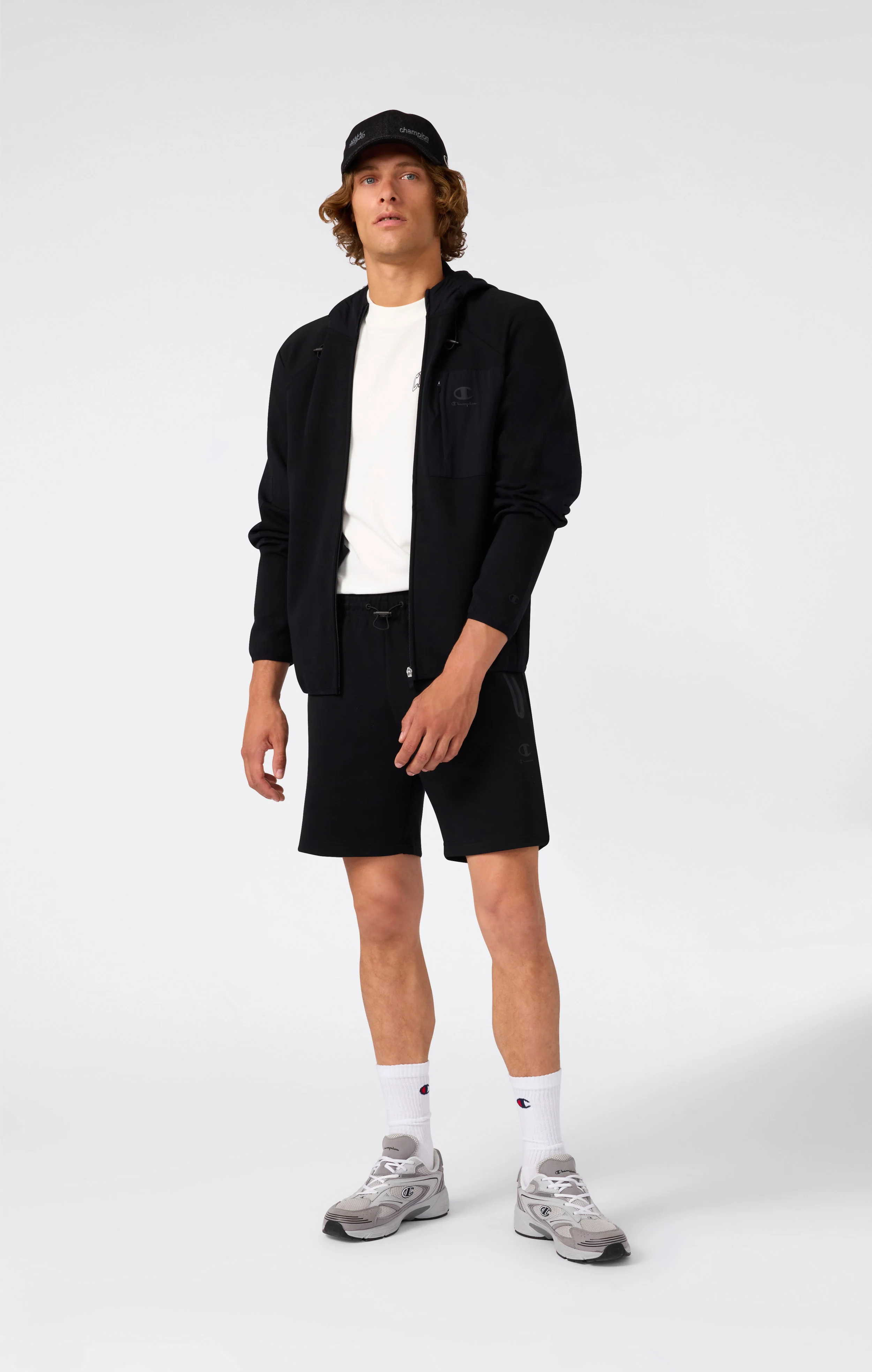 Men’s Stretch Poly Shorts With Heat-Sealed Pockets C-Tech - Image 3
