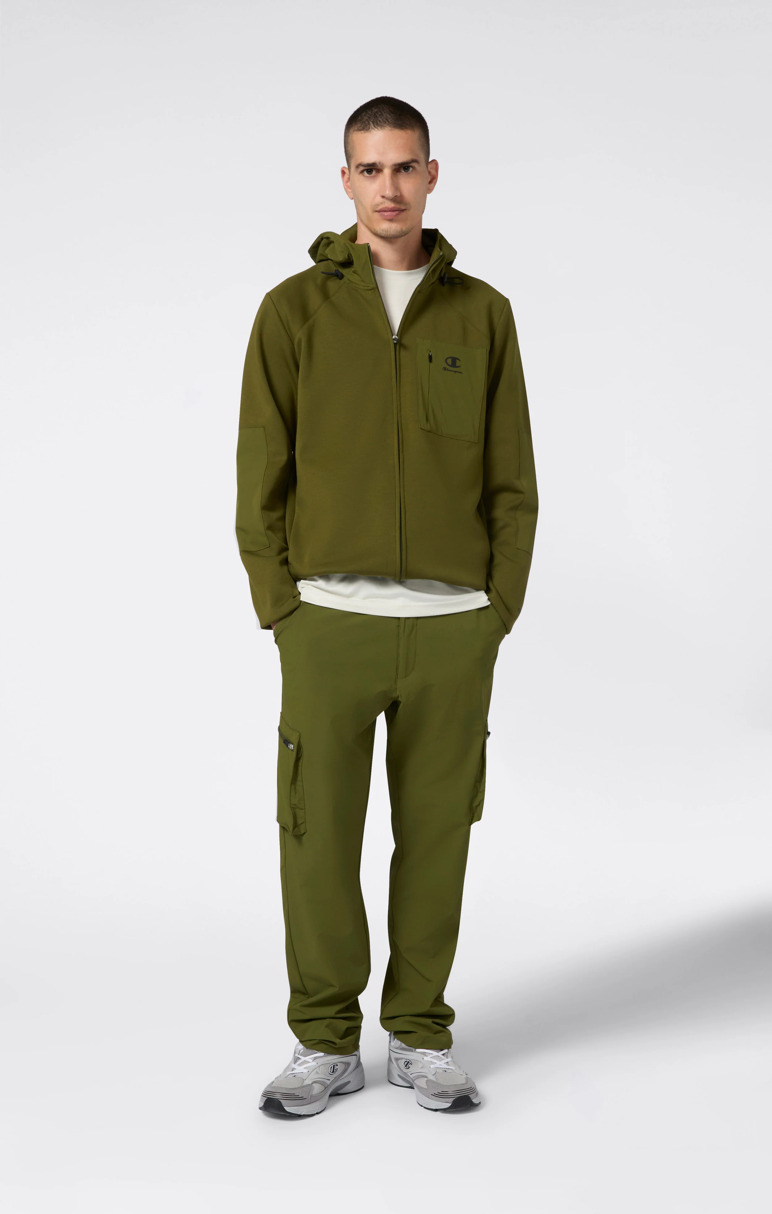 Men’s Stretch Woven Nylon Cargo Pants C-Tech - Image 2