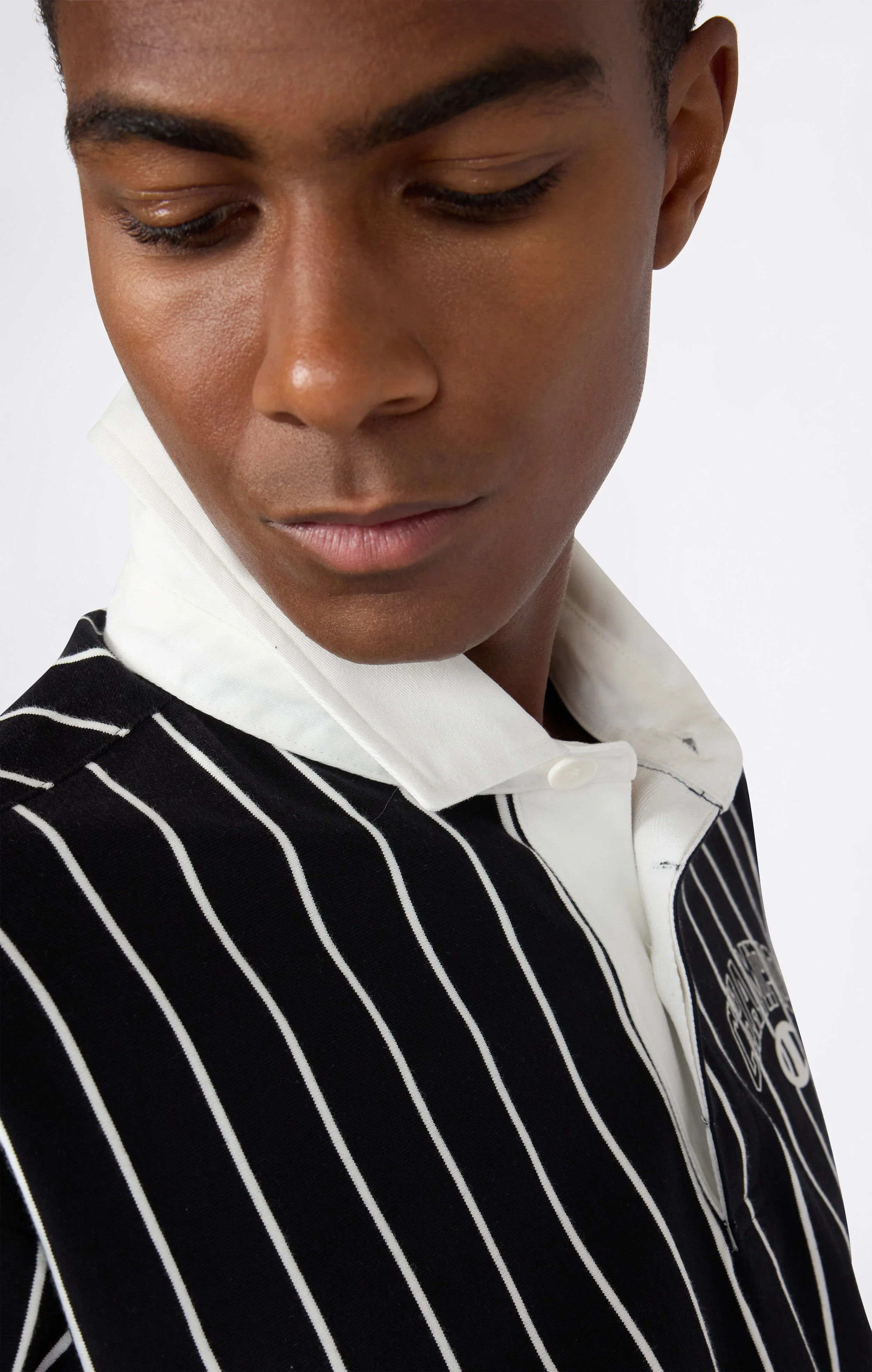 Men’s Striped Polo Street Varsity - Image 5