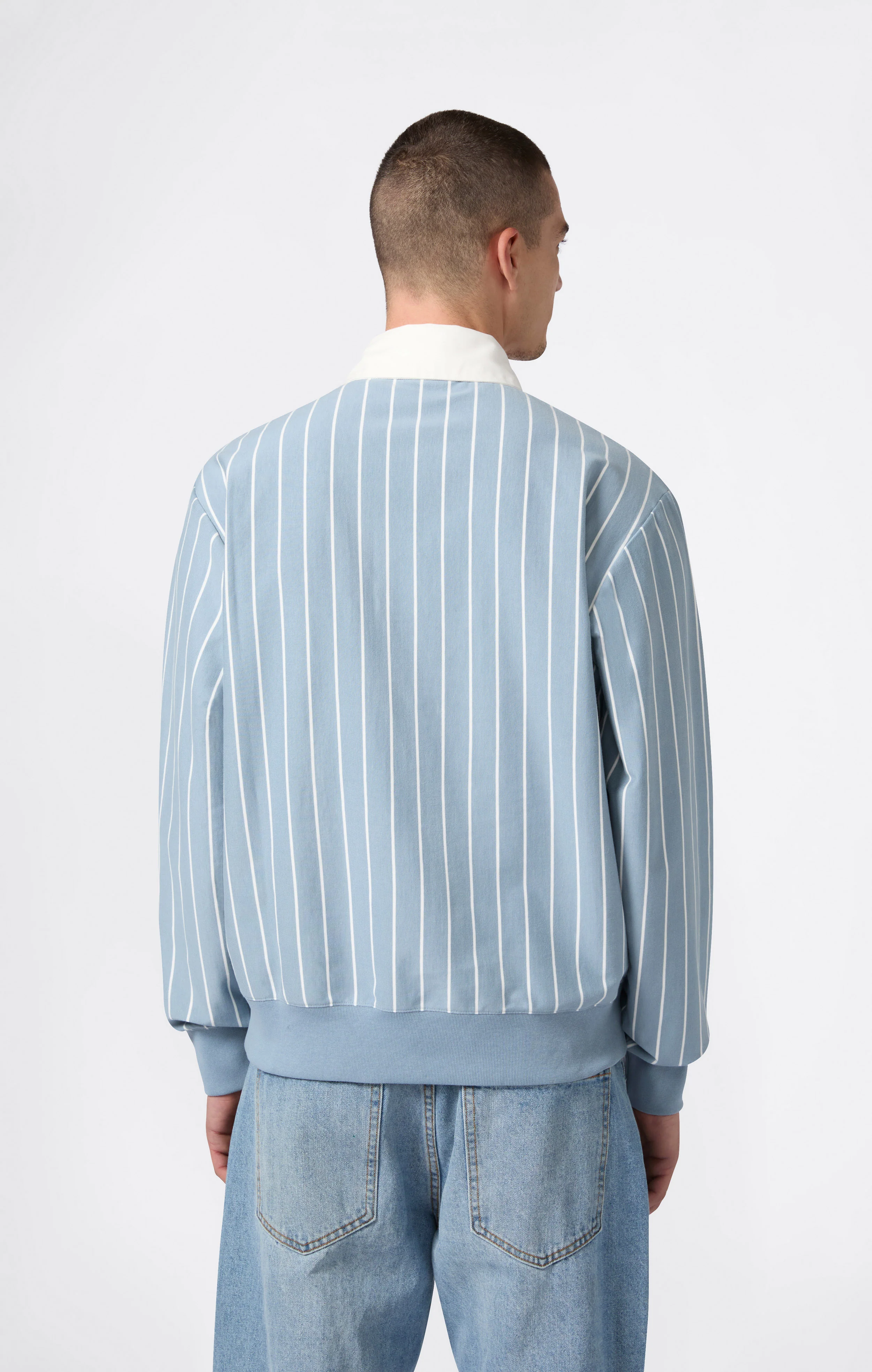 Men’s Striped Polo Street Varsity - Image 5