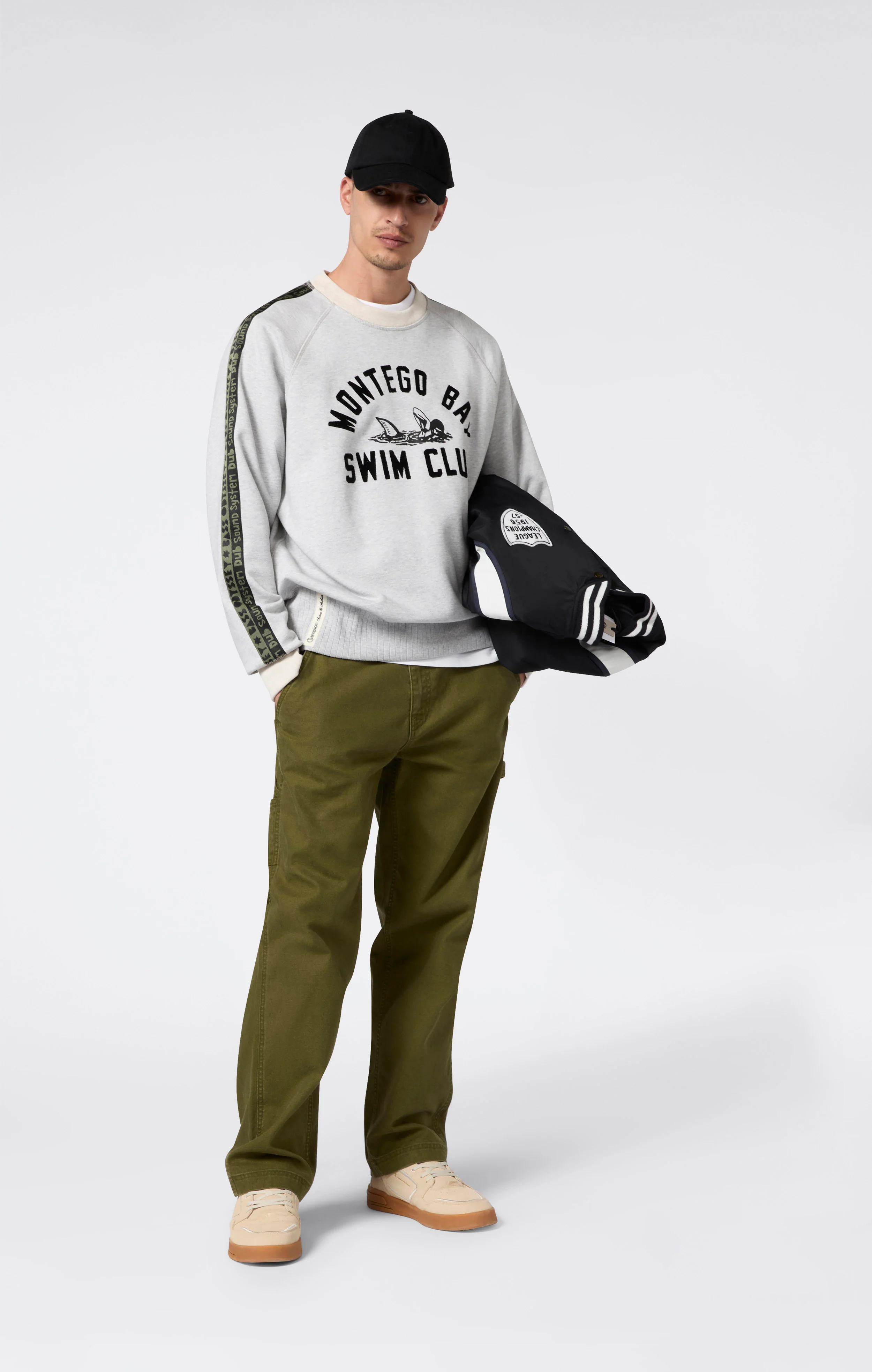 Men’s Sweatshirt Heavy Terry Index & Archives Island Trees - Image 2