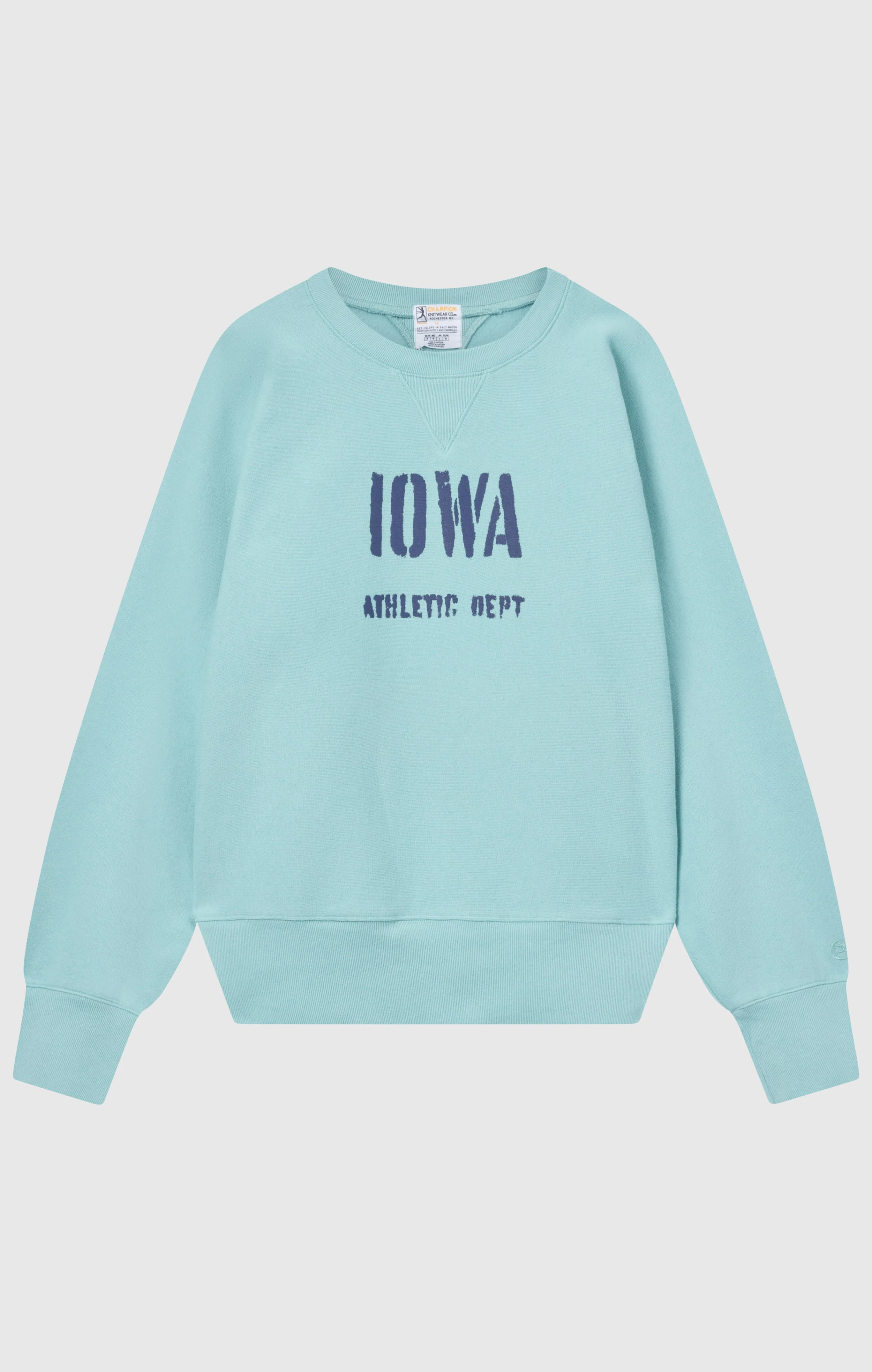 Men’s Sweatshirt in Reverse Weave Index & Archives Lighthouse - Image 6