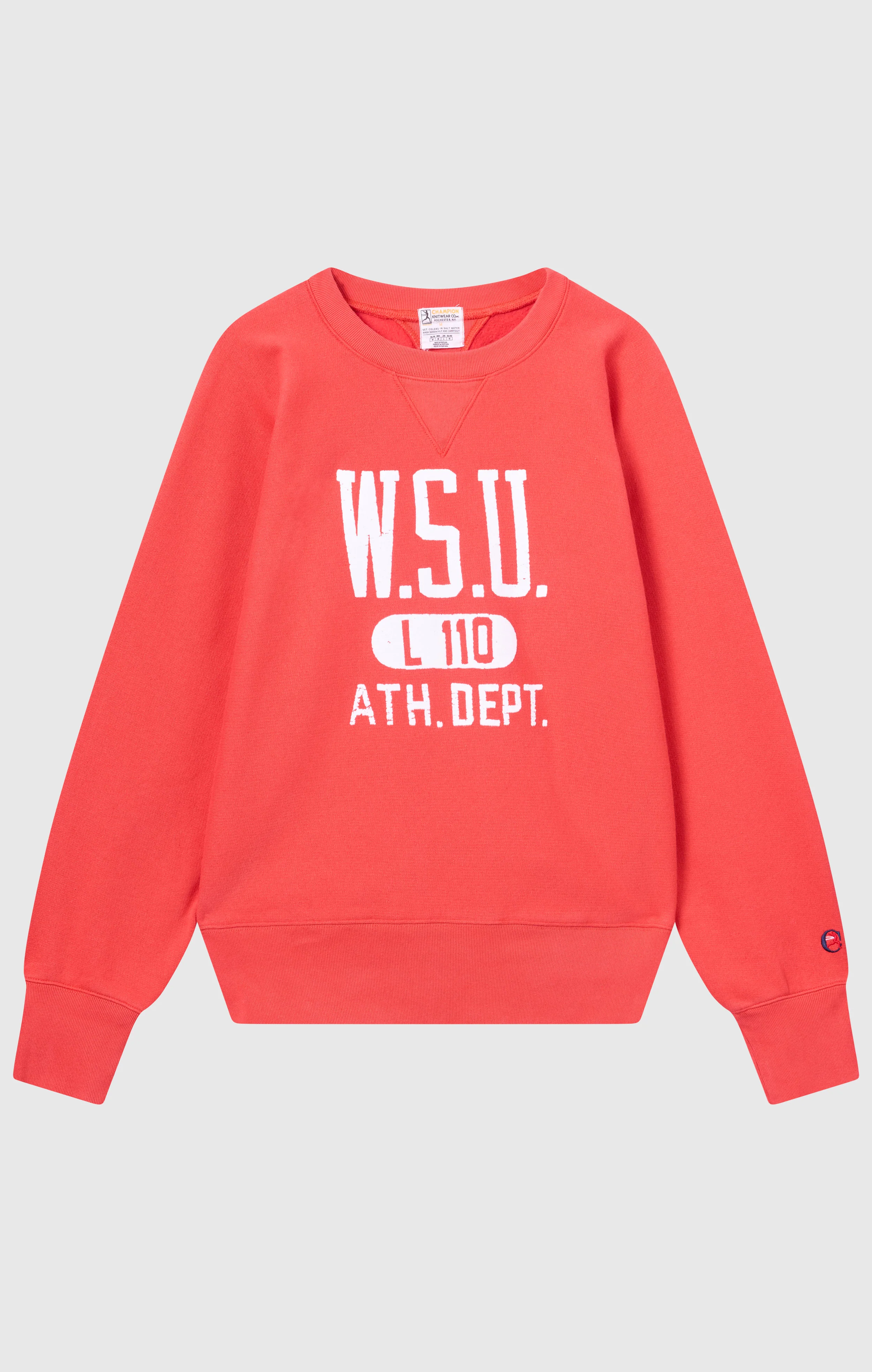Men’s Sweatshirt in Reverse Weave Index & Archives Lighthouse - Image 6