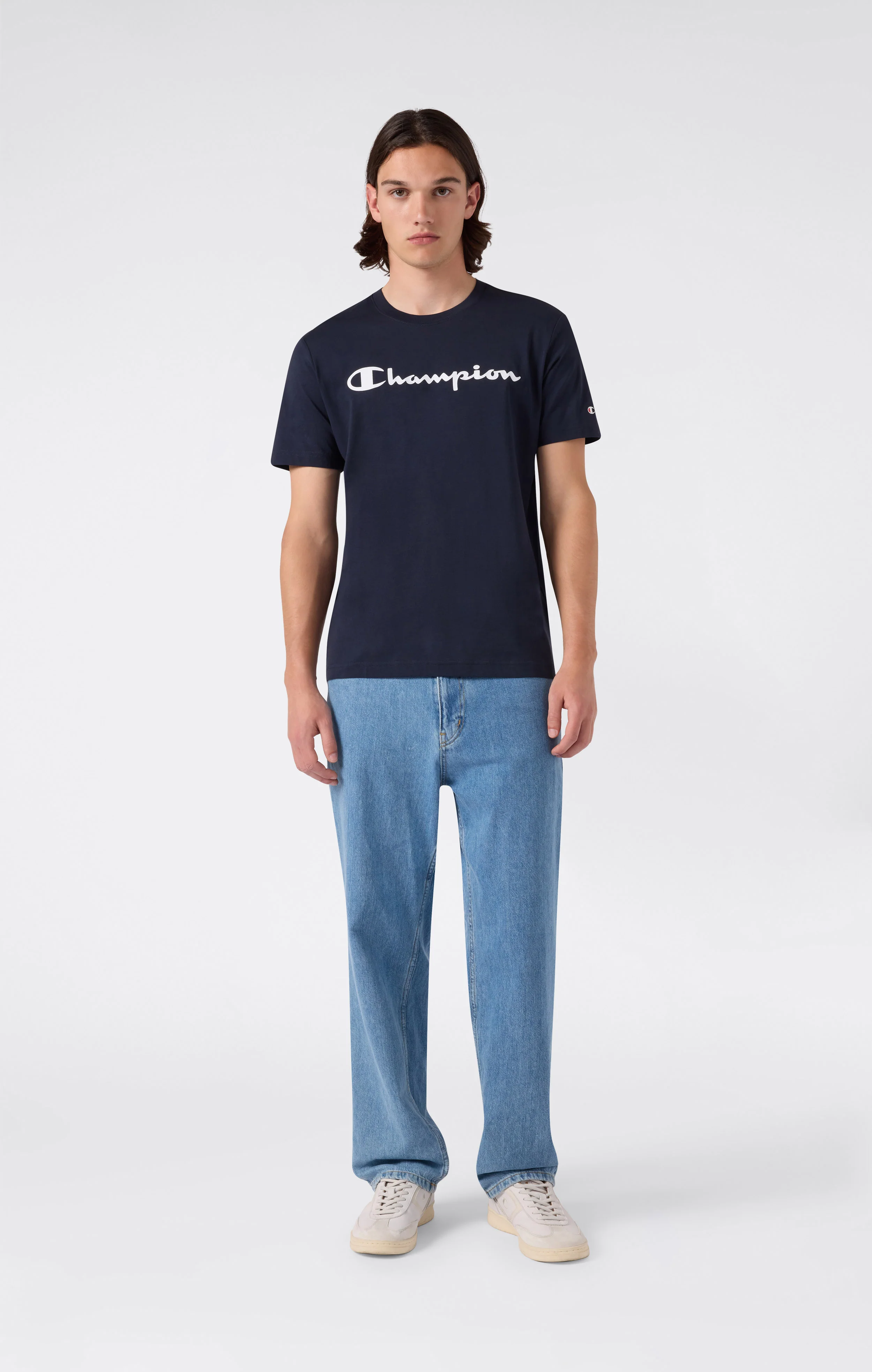 Men’s T-Shirt Script Logo - Image 2