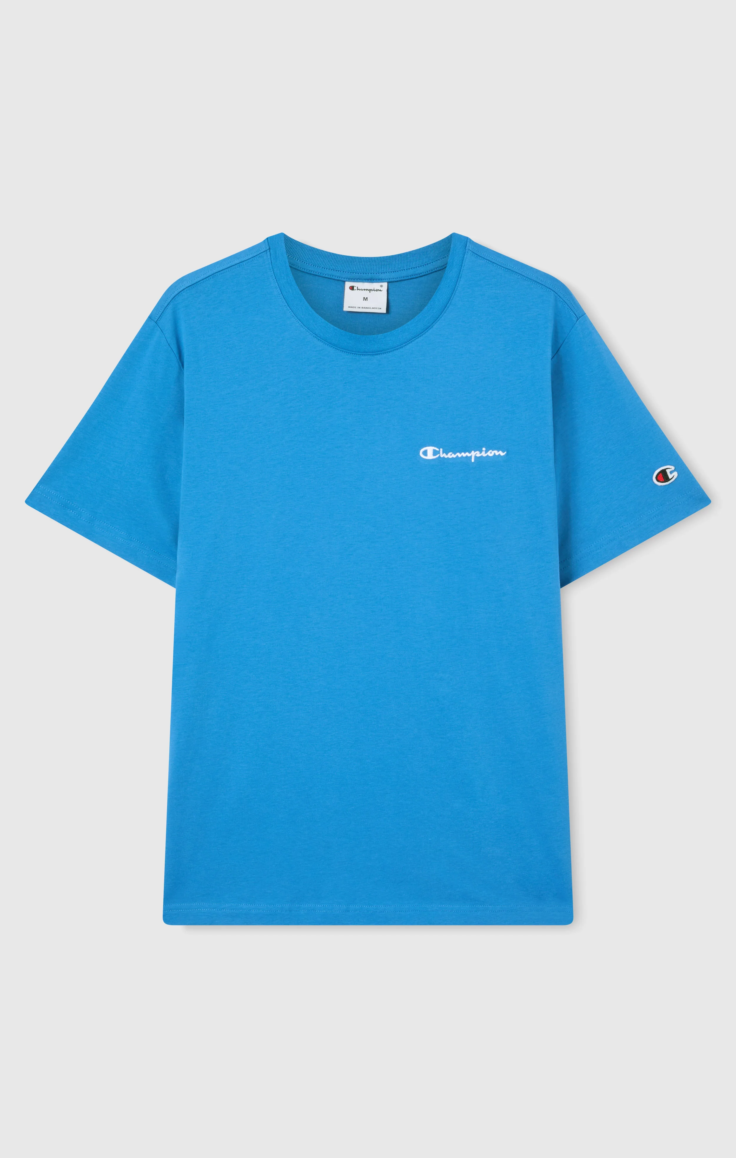 Men’s T-Shirt with Small Embroidered Logo Icons - Image 5