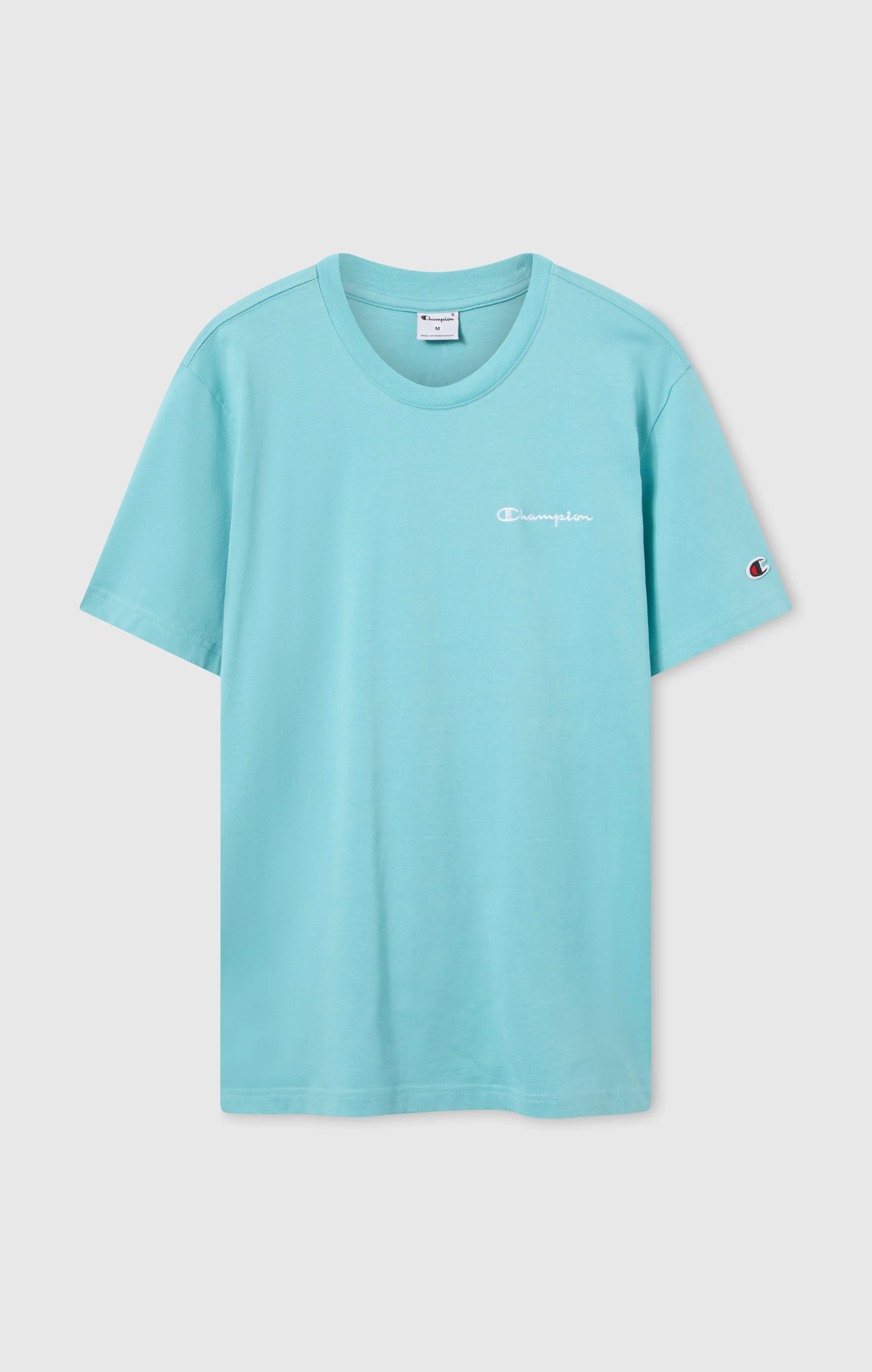 Men’s T-Shirt with Small Embroidered Logo Icons - Image 5
