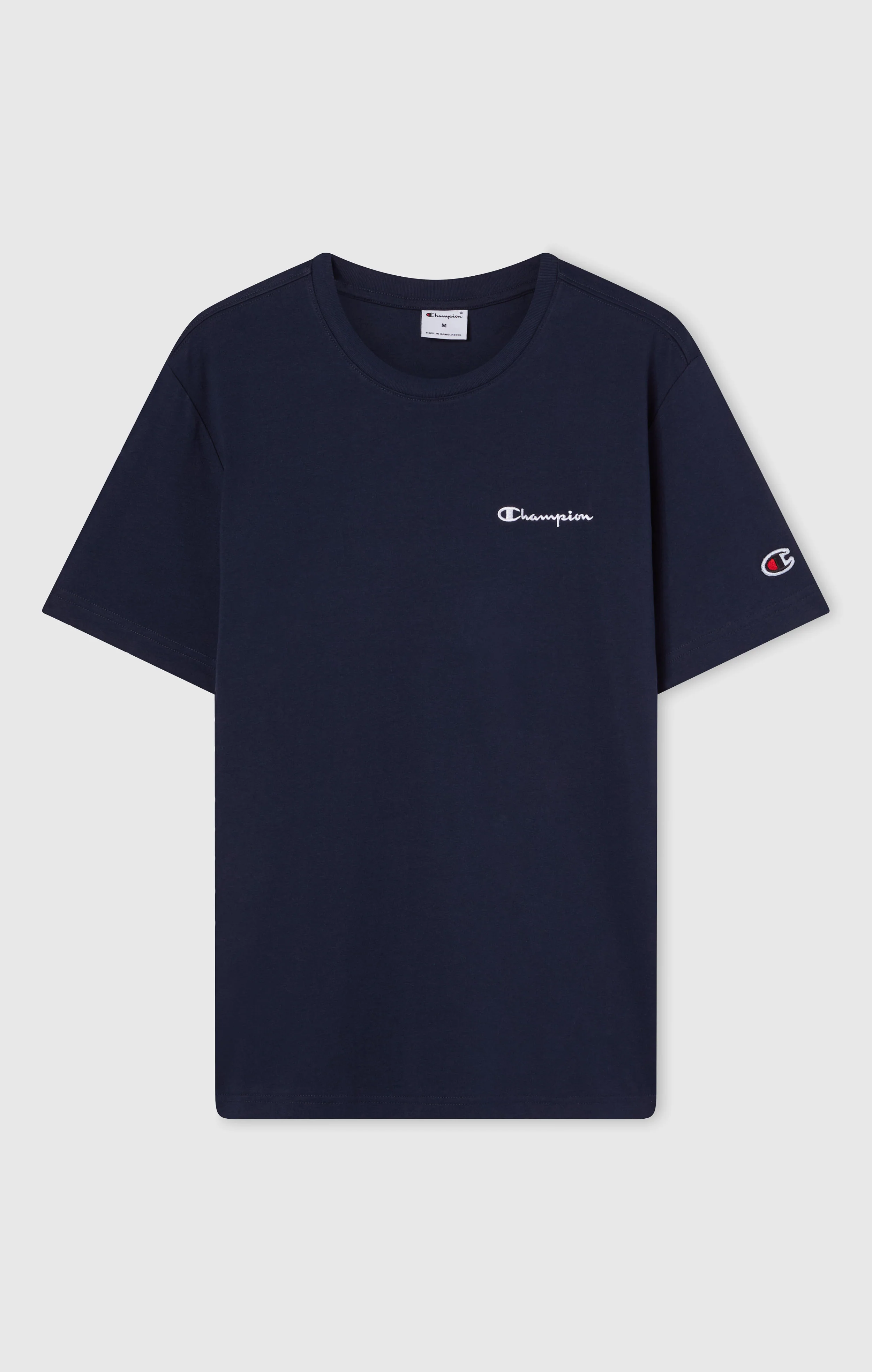Men’s T-Shirt with Small Embroidered Logo Icons - Image 5