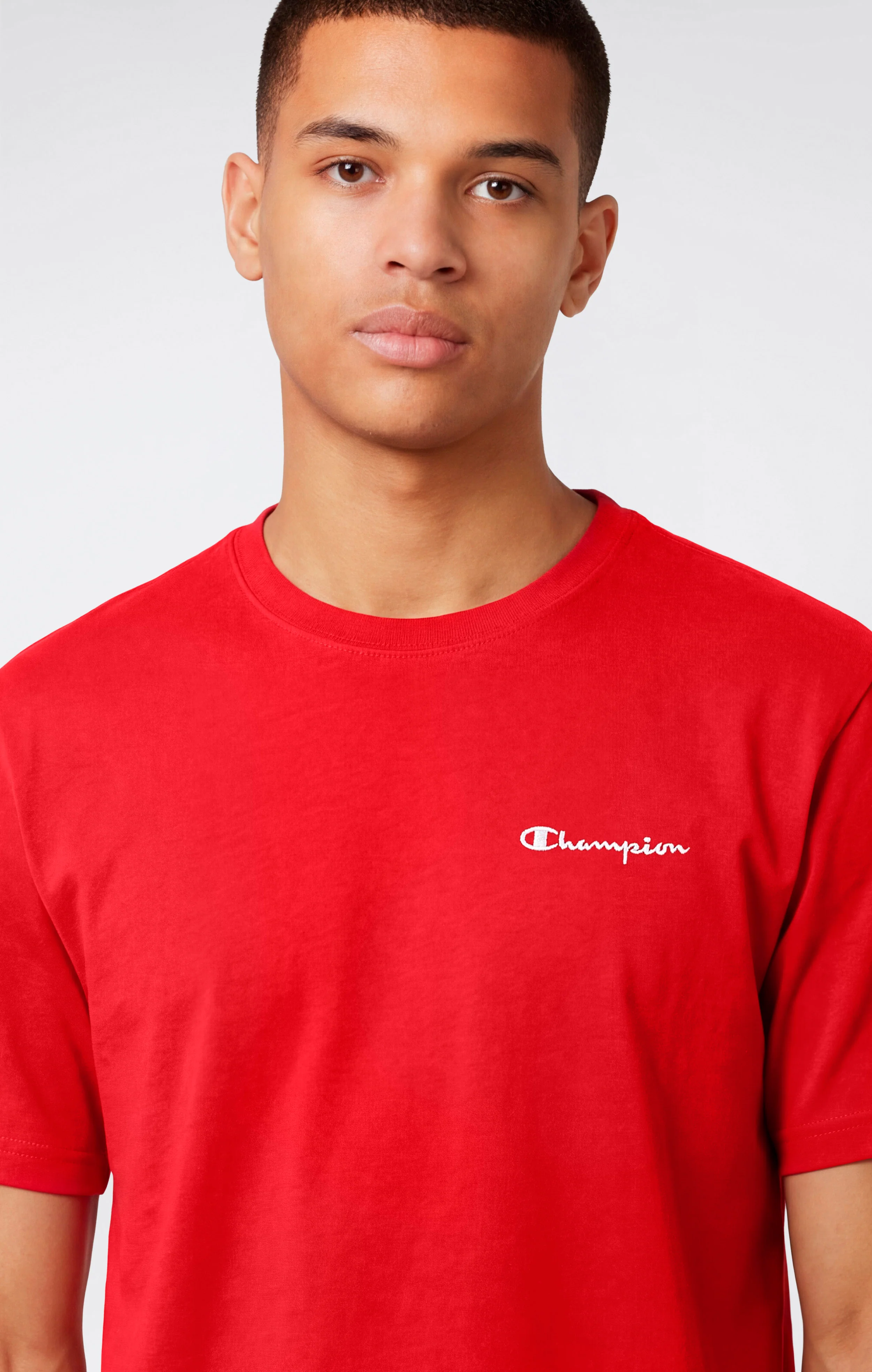 Men’s T-Shirt with Small Embroidered Logo Icons - Image 4