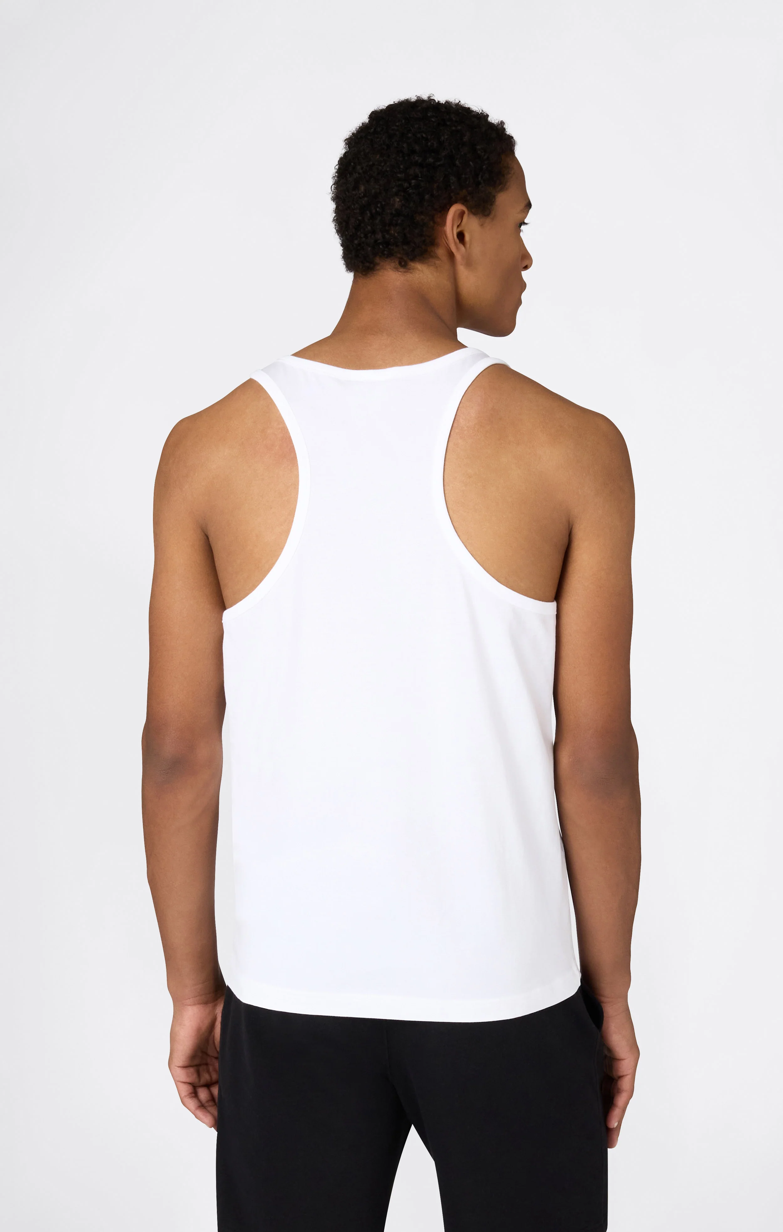Men’s Tank Top with Maxi Printed Logo - Image 3