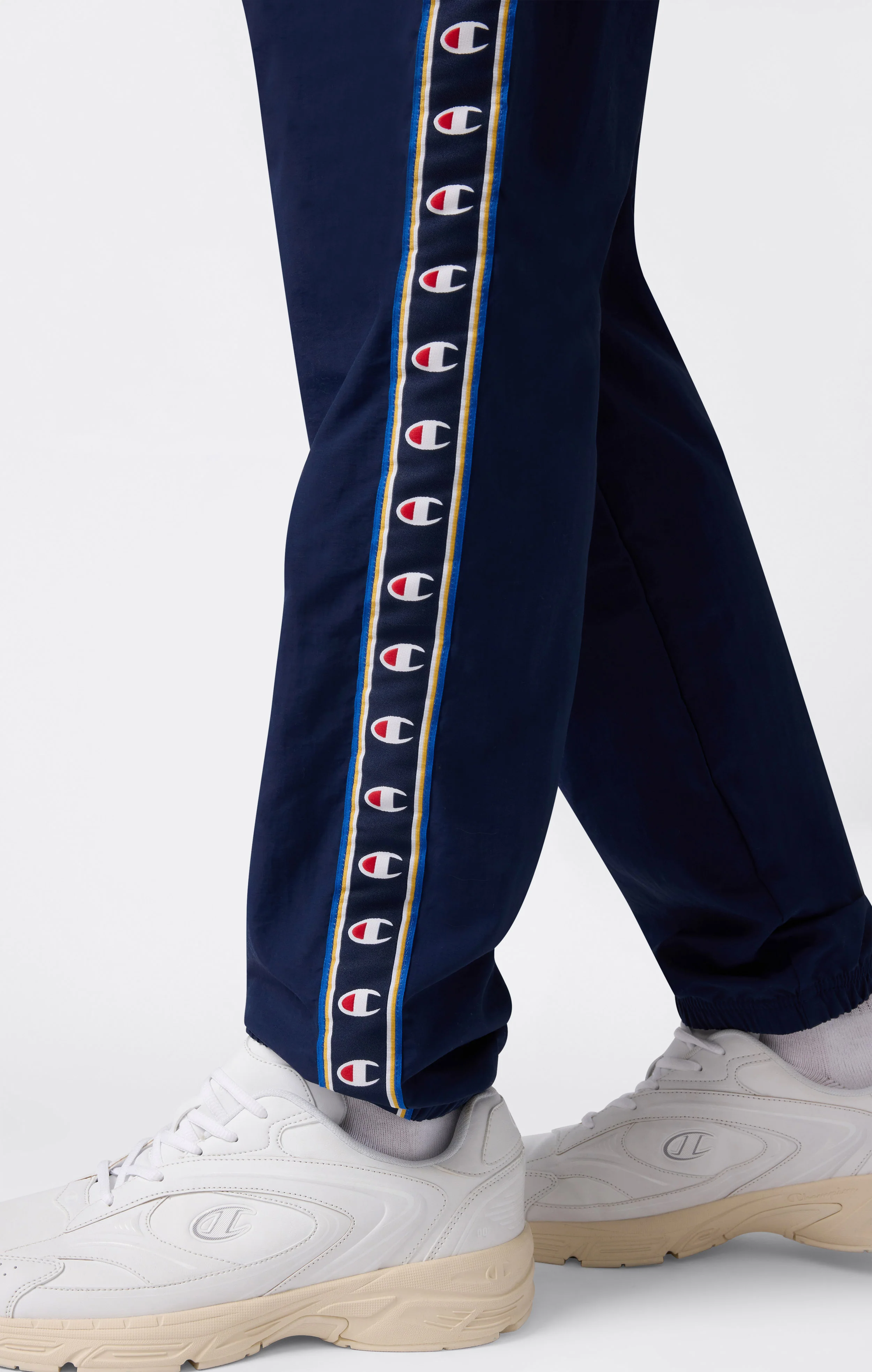 Men’s Track Pants with Elastic Cuffs and Tape Logo - Image 4