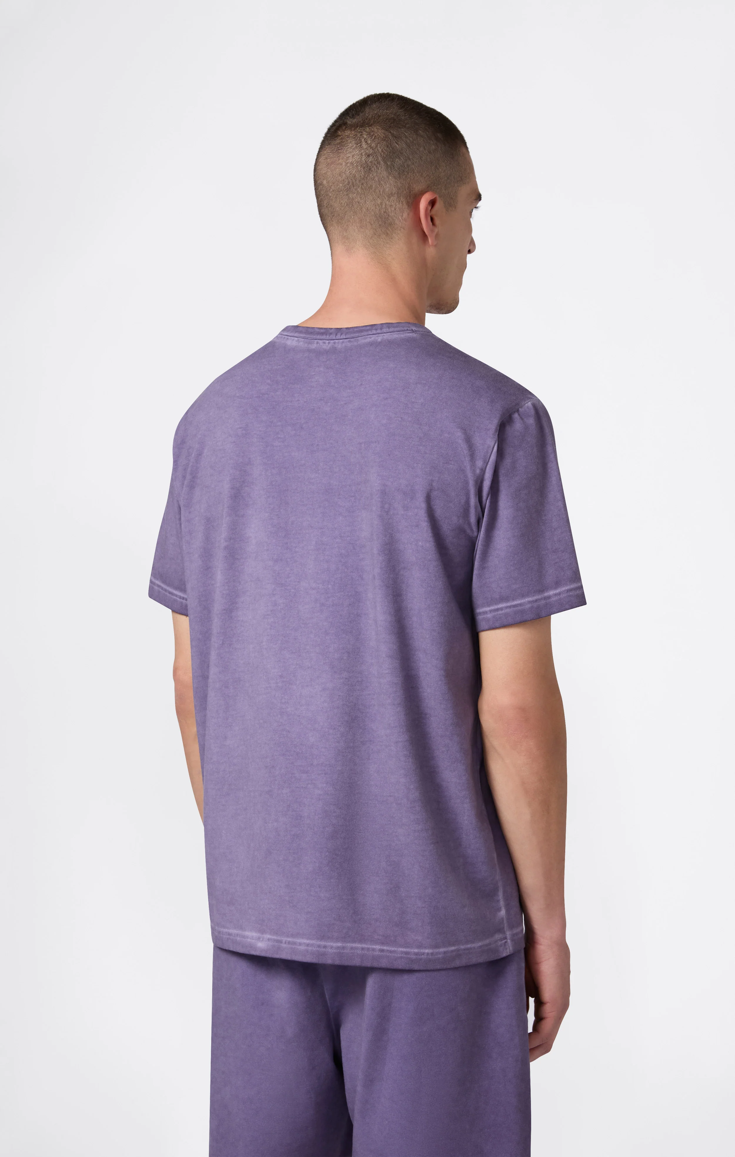 Men’s Washed Cotton Stretch T-Shirt - Image 2