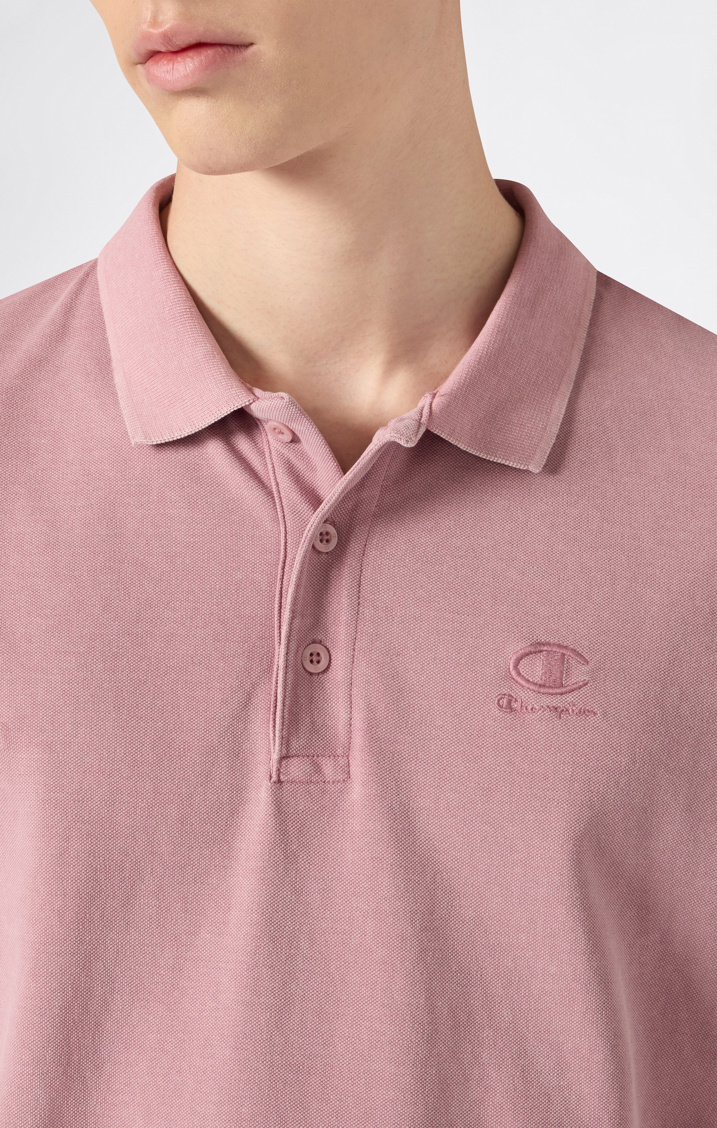 Men’s Washed Effect Polo Icons - Image 3