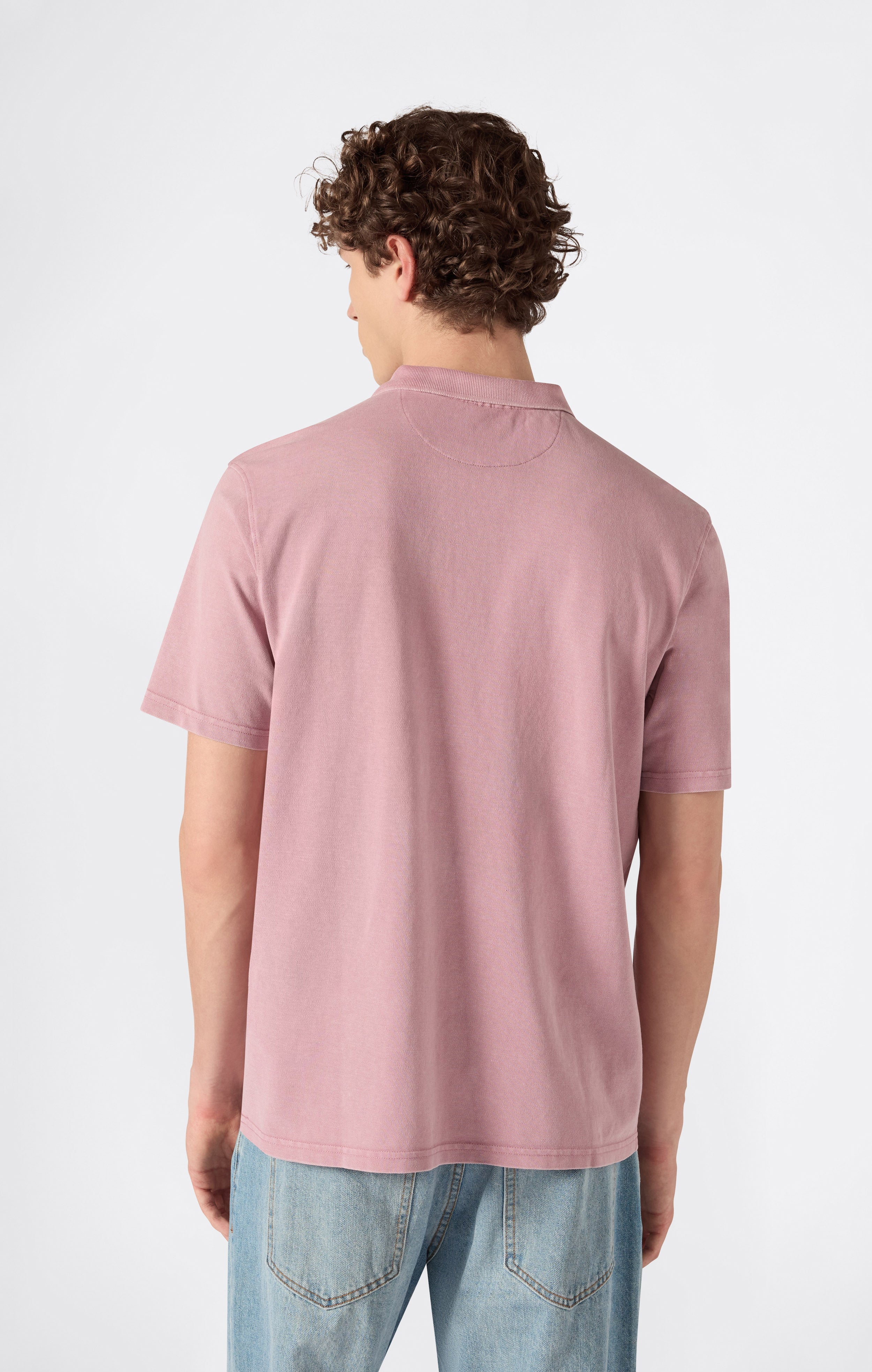 Men’s Washed Effect Polo Icons - Image 4