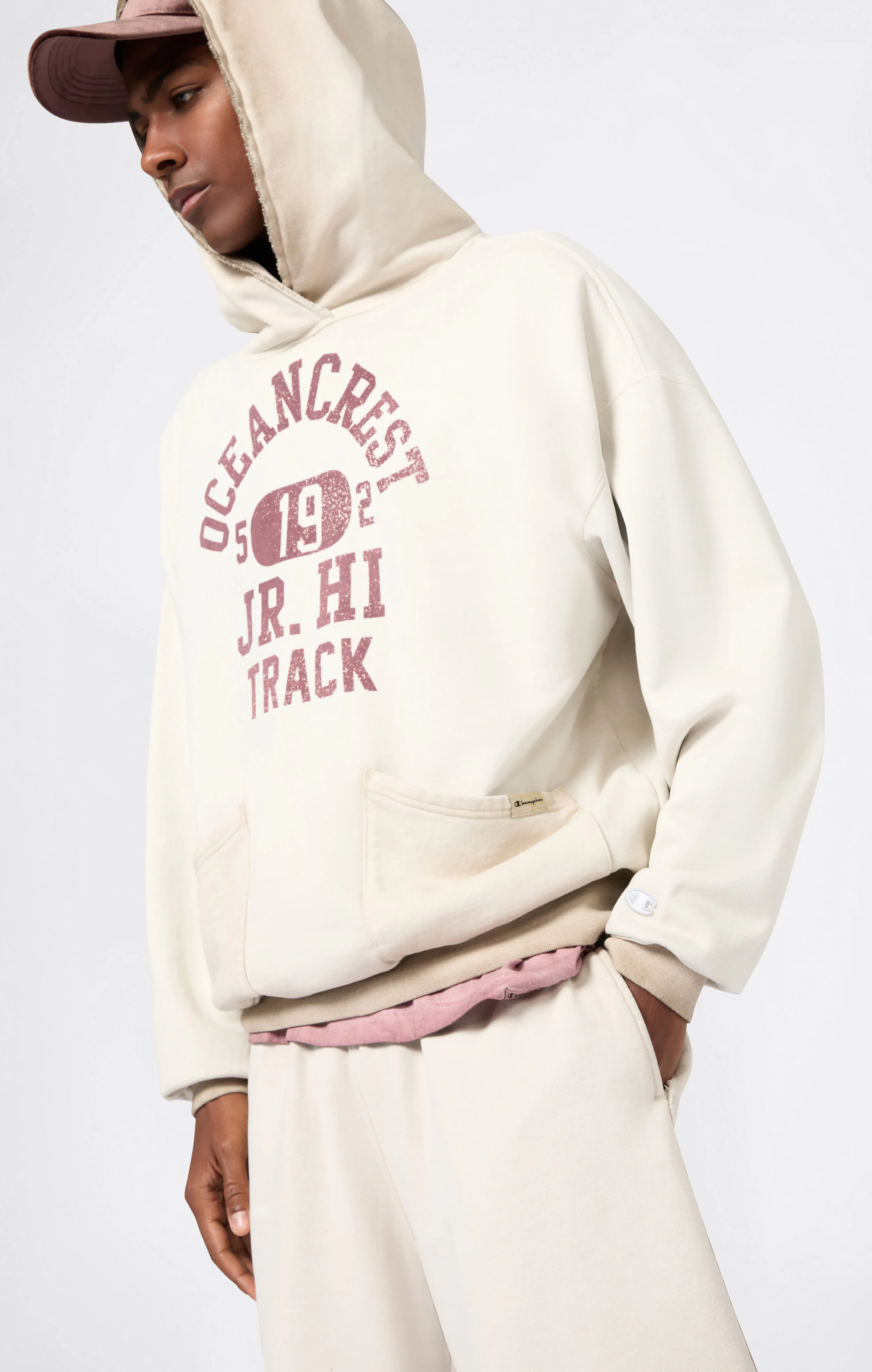 Men’s Washed Hooded Sweatshirt Loose Fit Time Capsule - Image 5