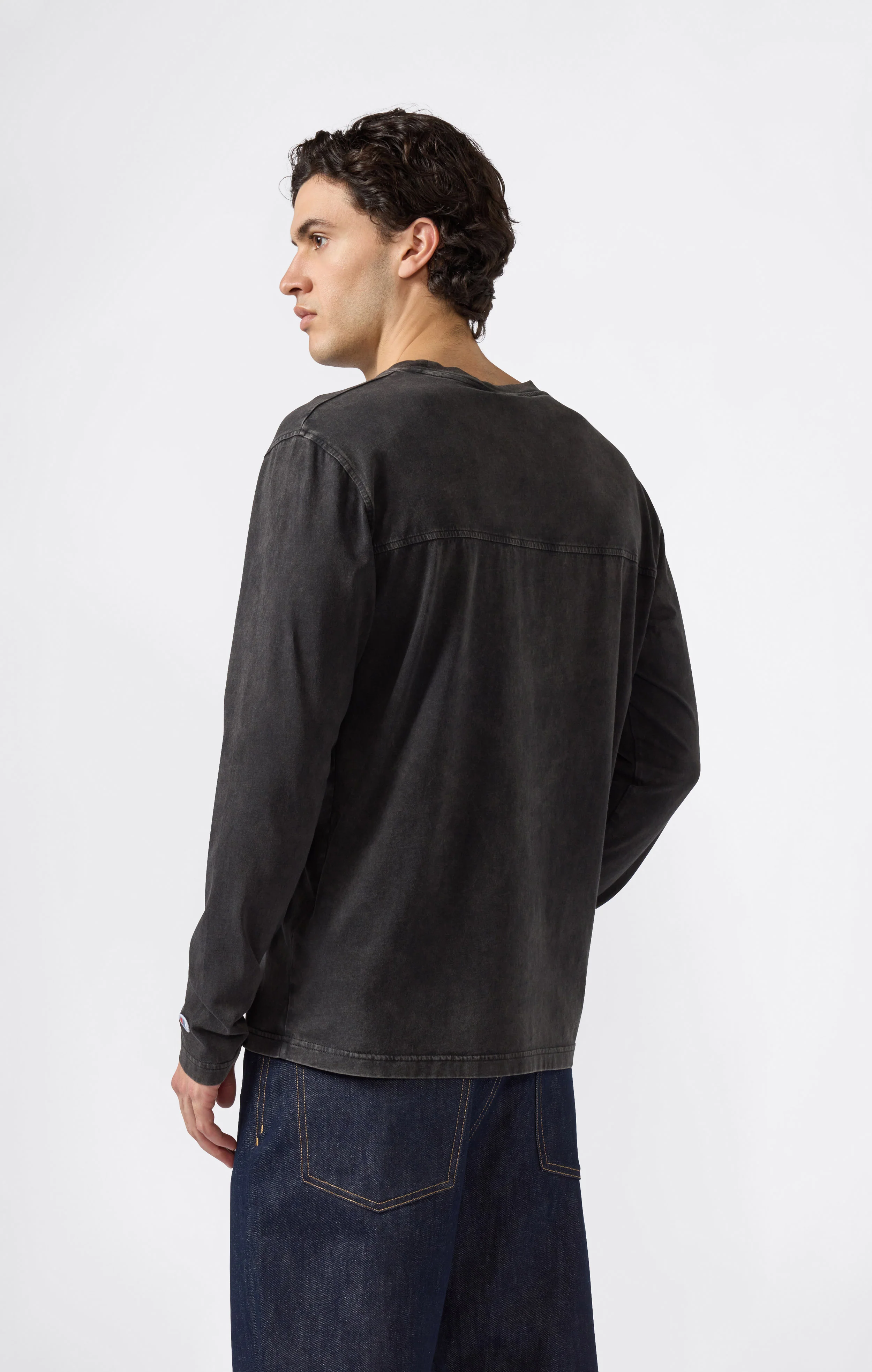 Men’s Washed Long Sleeve T-Shirt Icons - Image 2