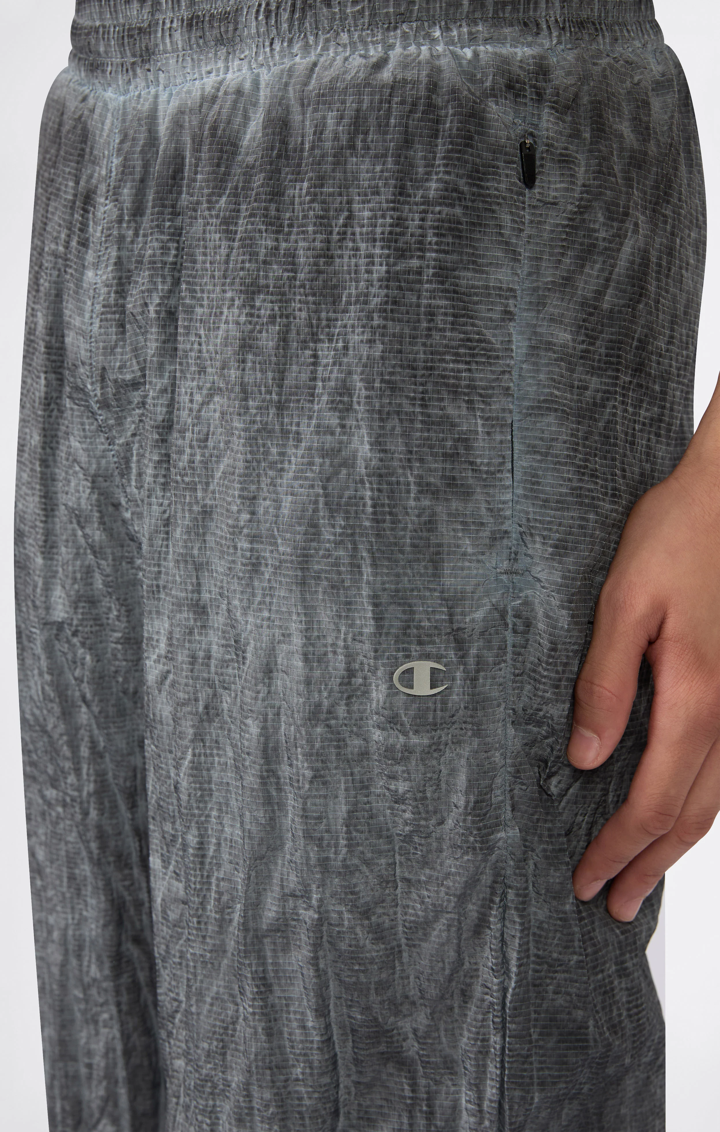 Men’s Washed Nylon Elastic Cuffs Pants - Image 3