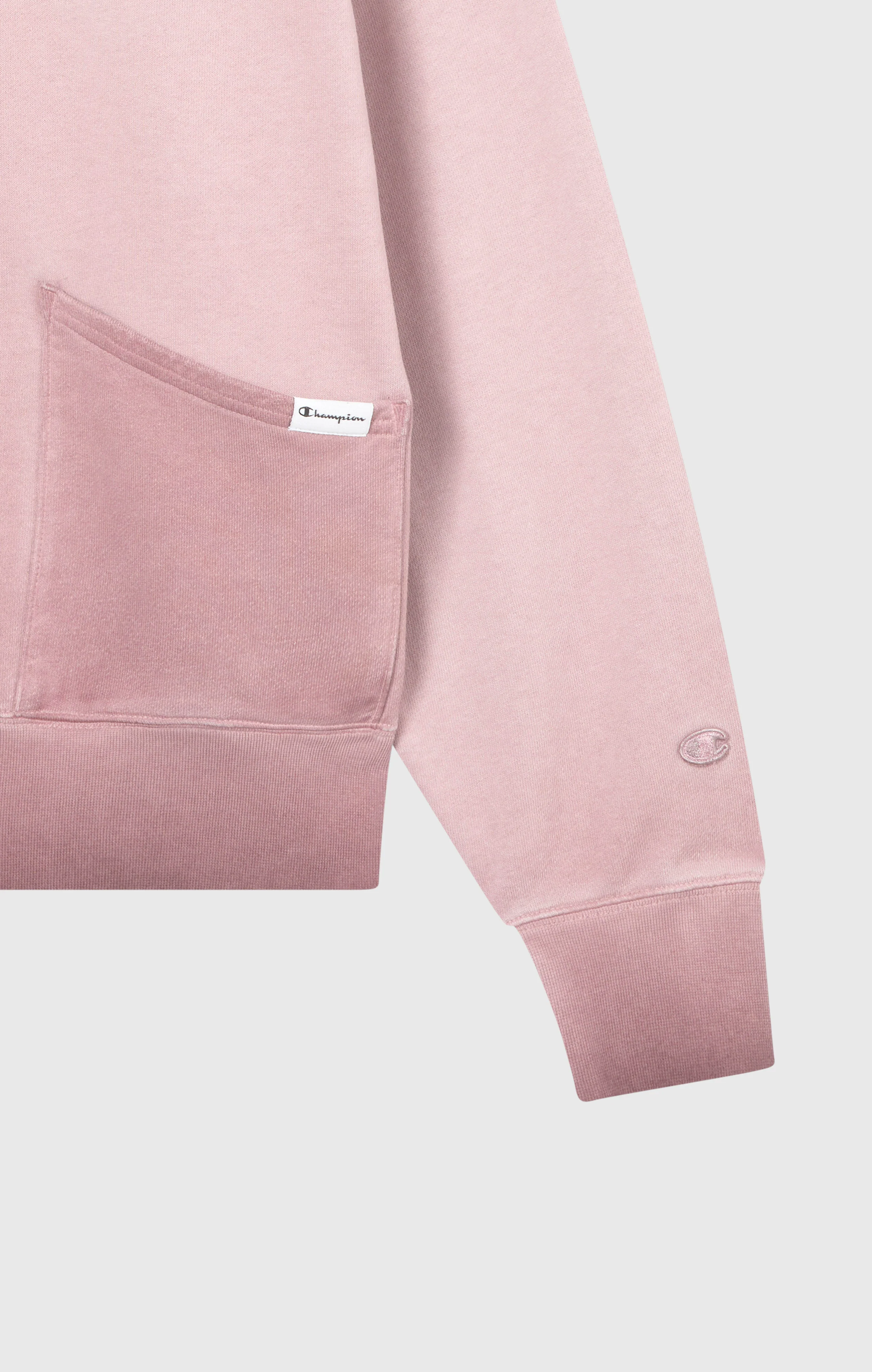 Men’s Washed Polo Half-Zip Neck Heavyweight Sweatshirt Time Capsule - Image 7