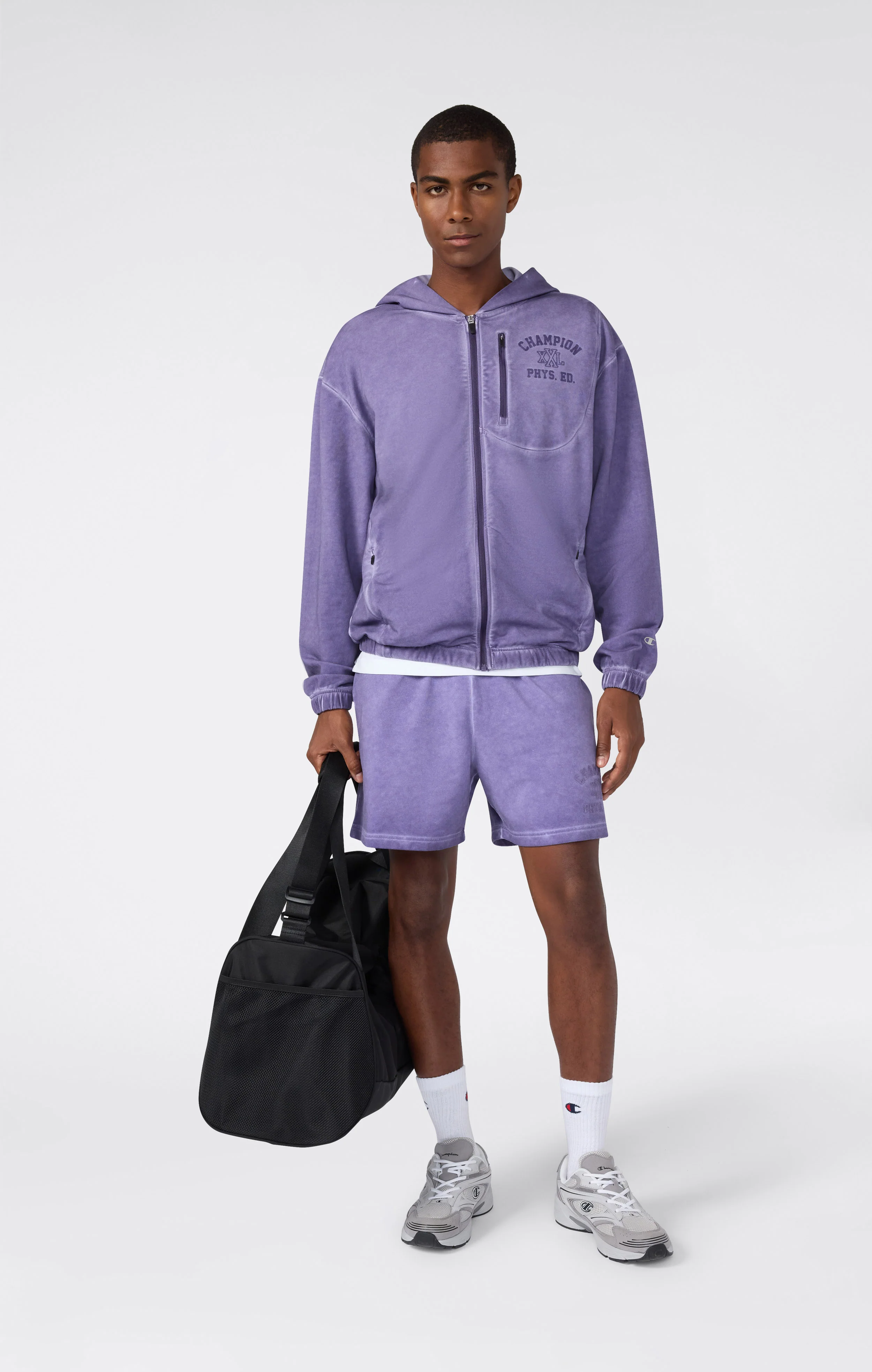 Men’s Washed Stretch Terry 5'' Shorts - Image 2