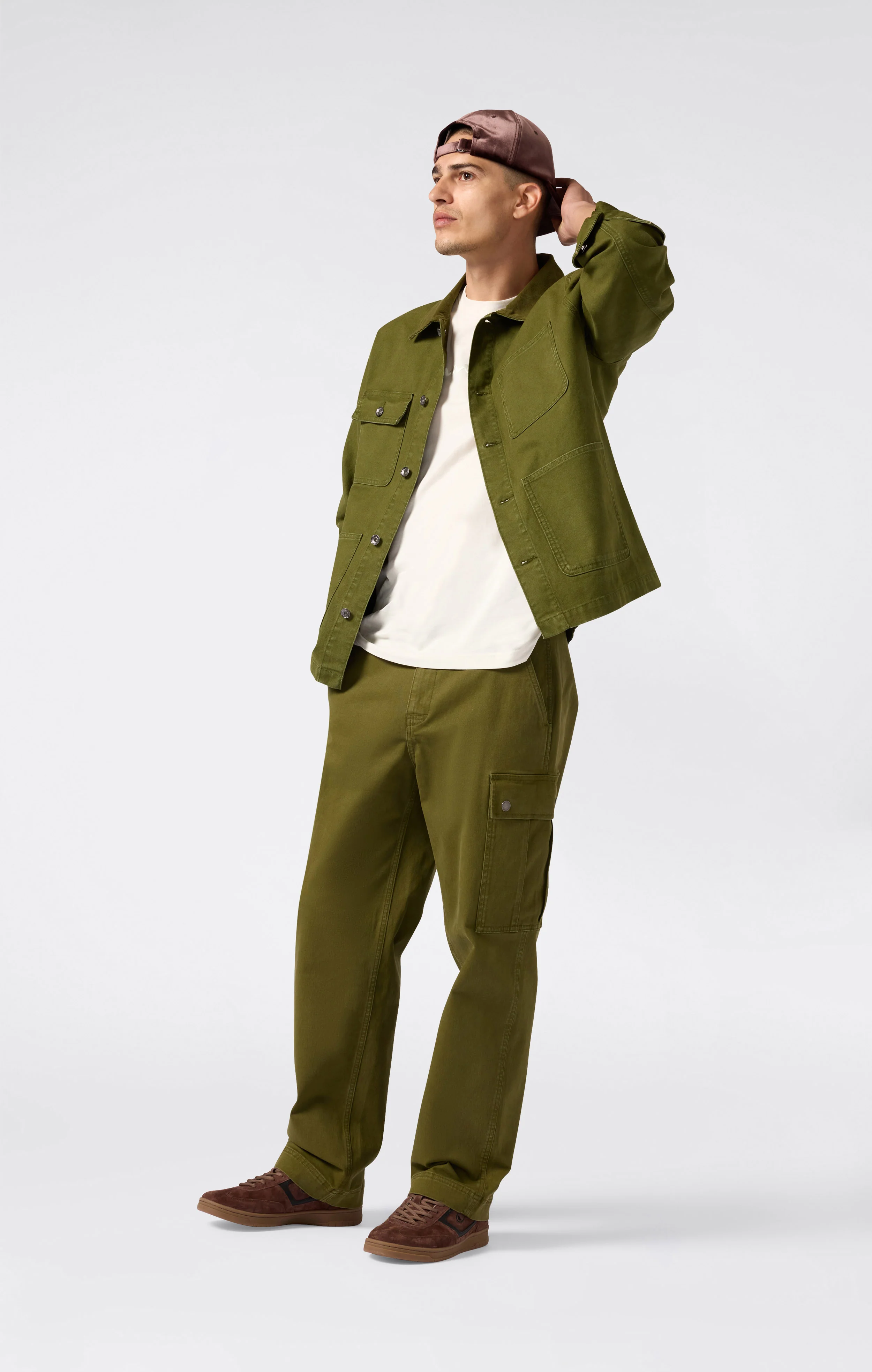 Men’s Woven Cargo Pants - Image 2