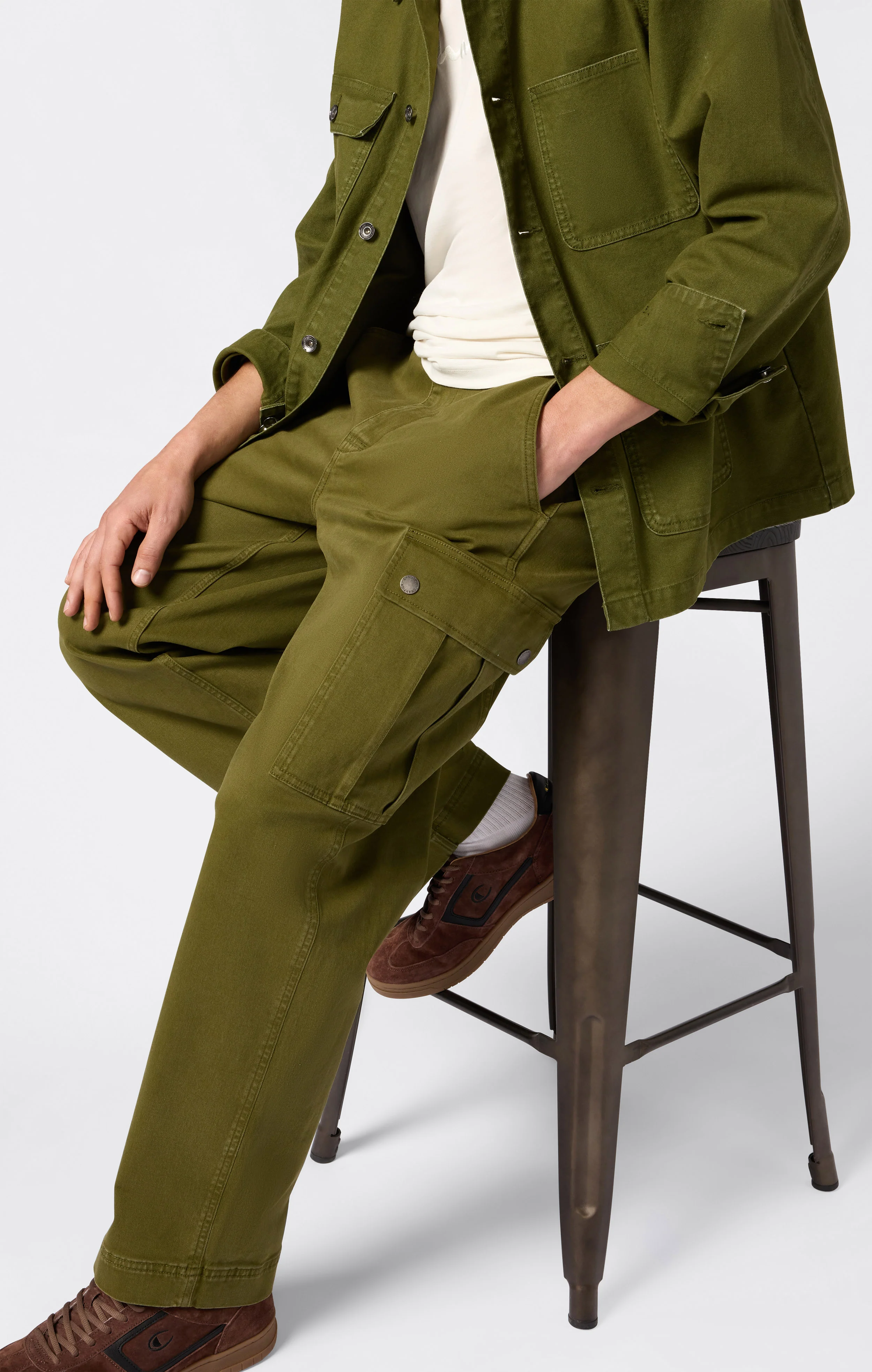 Men’s Woven Cargo Pants - Image 4
