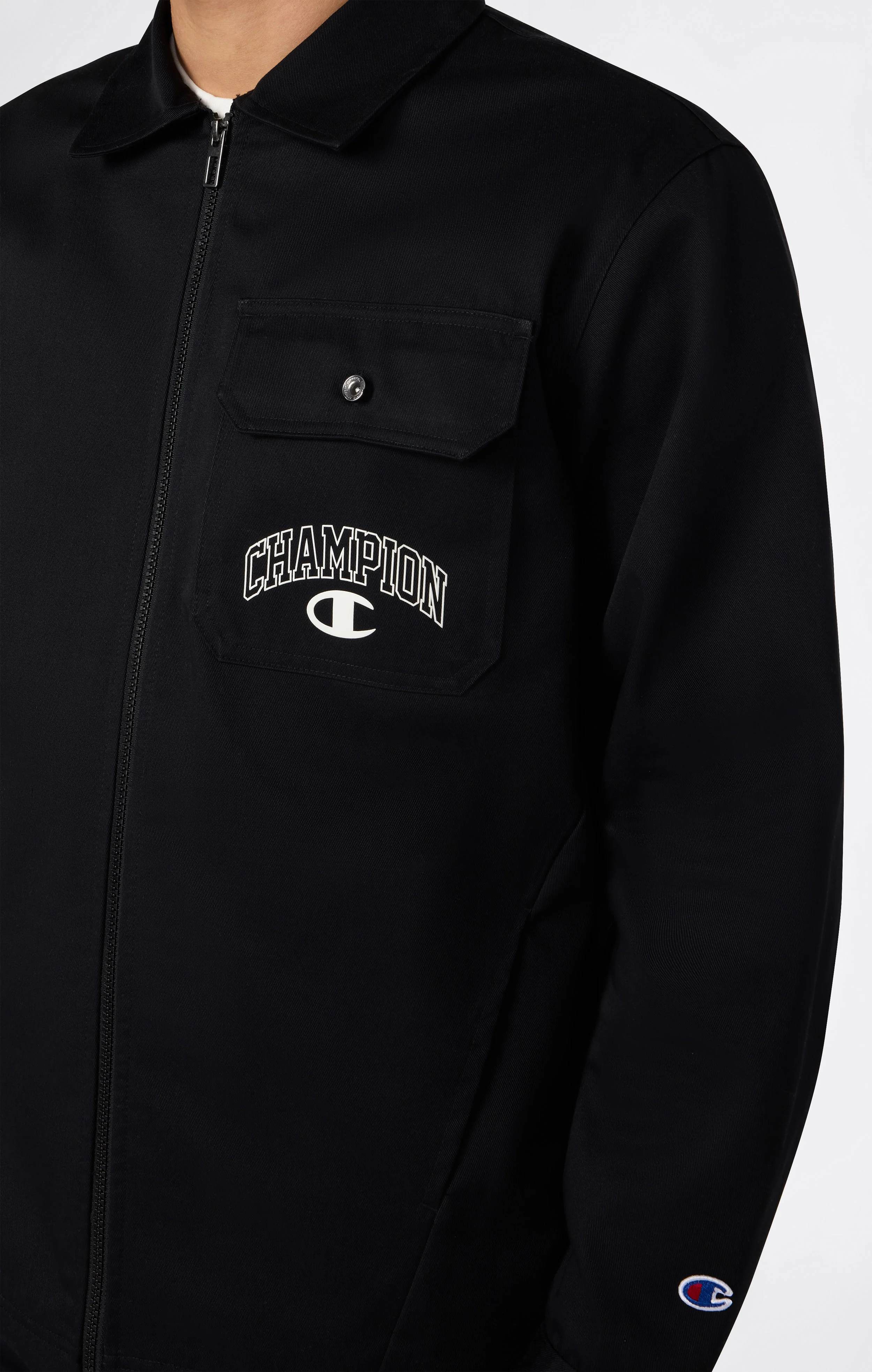 Men’s Woven Jacket Street Varsity - Image 4