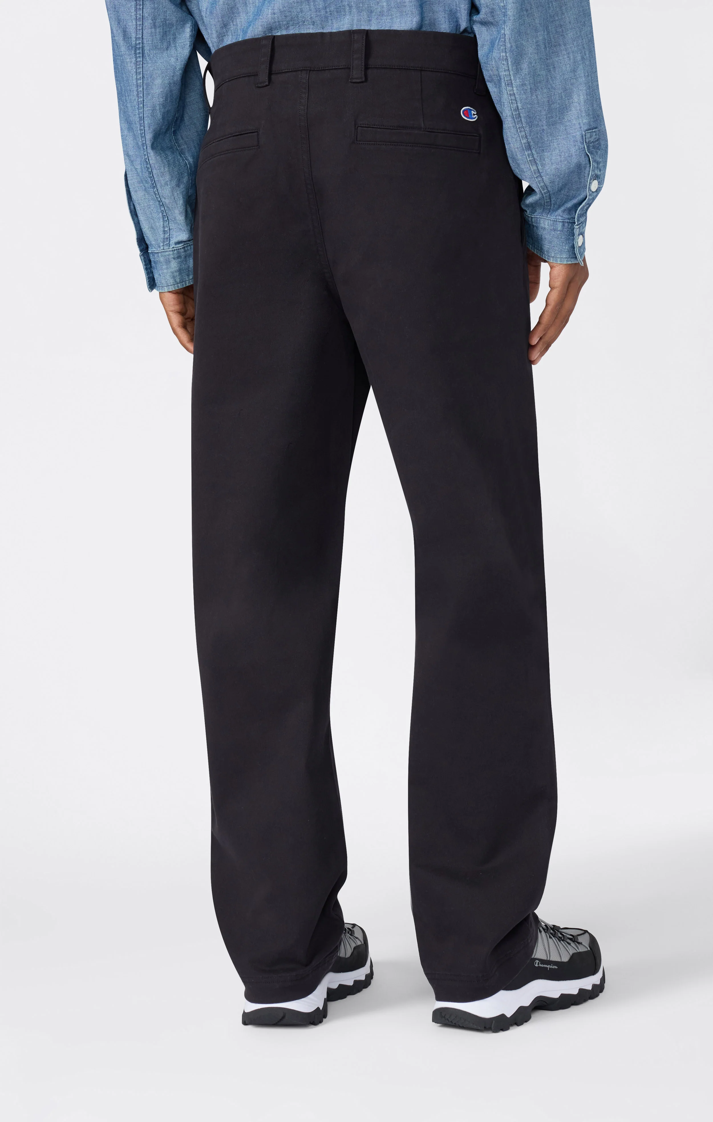 Men’s Woven Straight Hem Pants - Image 3