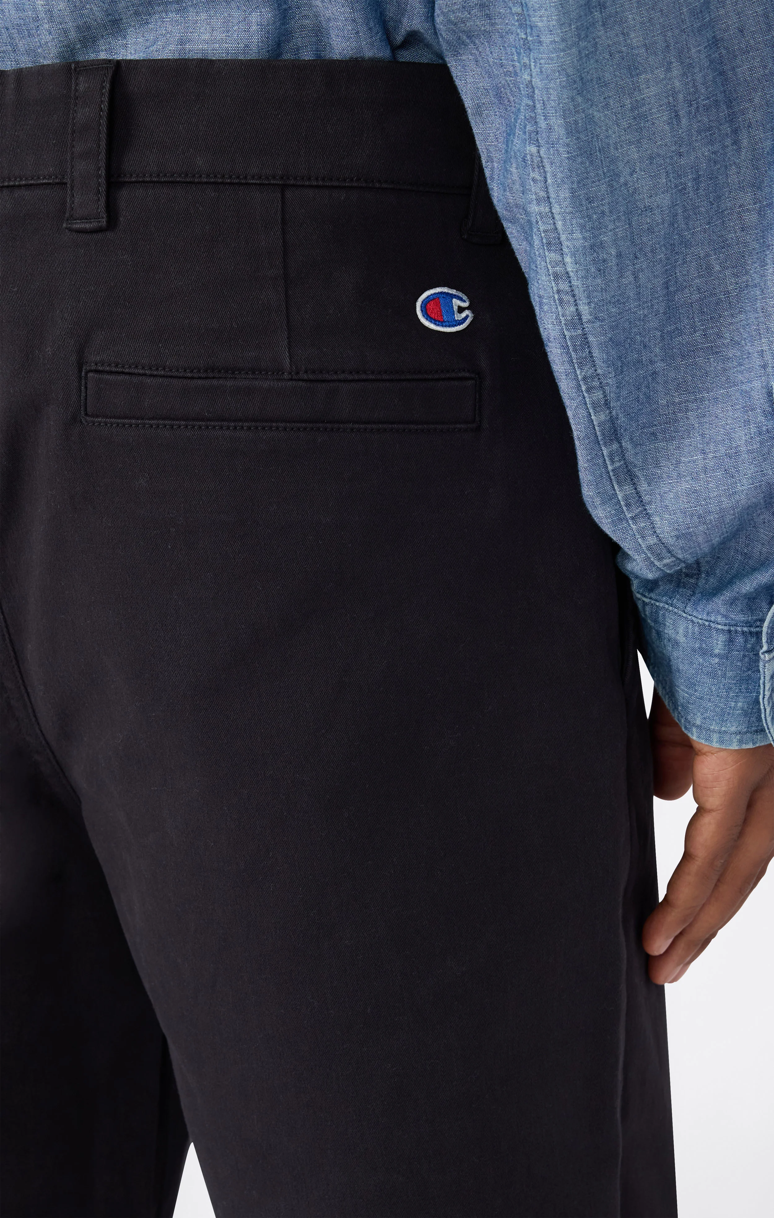 Men’s Woven Straight Hem Pants - Image 4