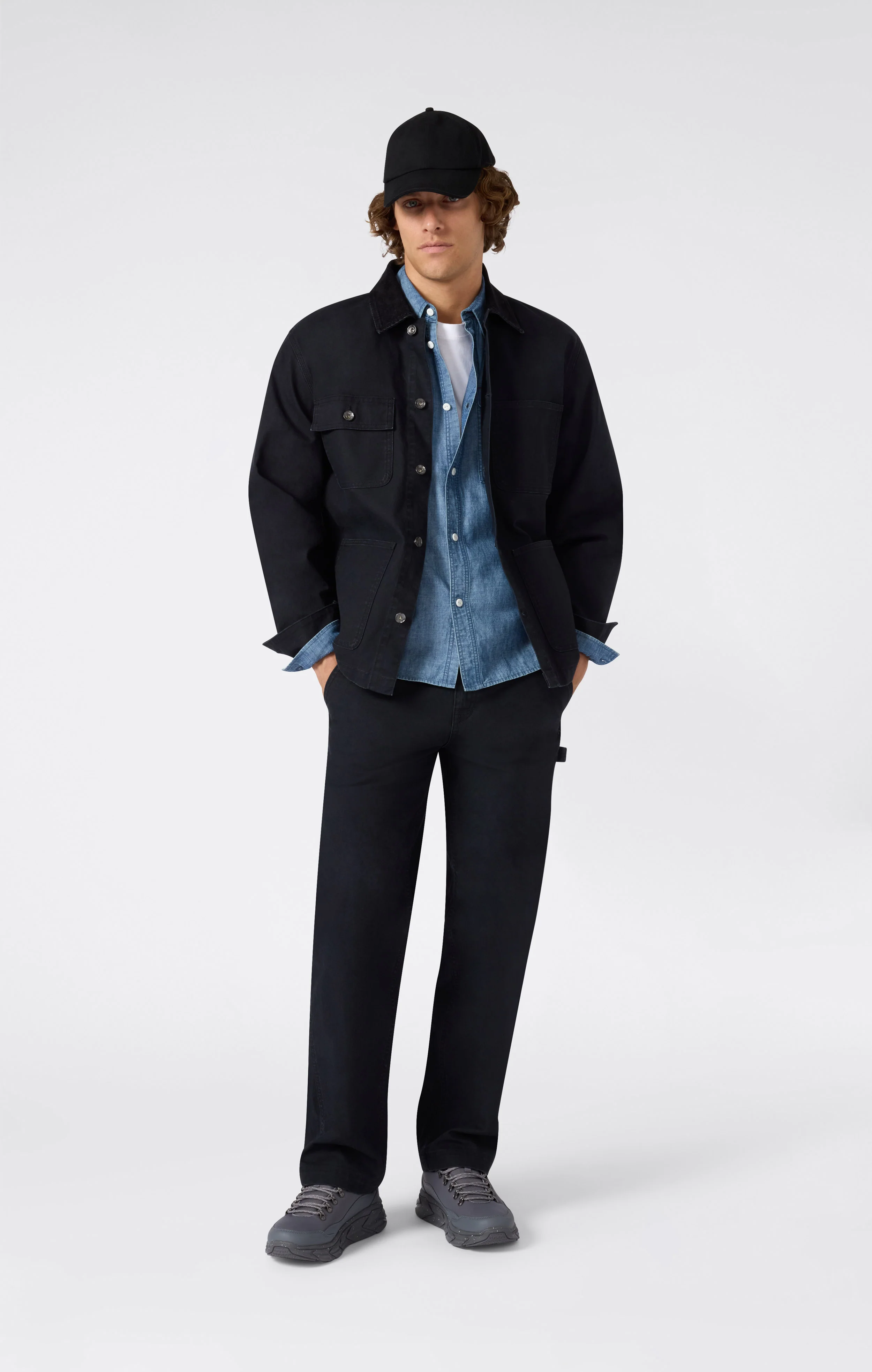 Men’s Woven Straight Hem Pants - Image 2