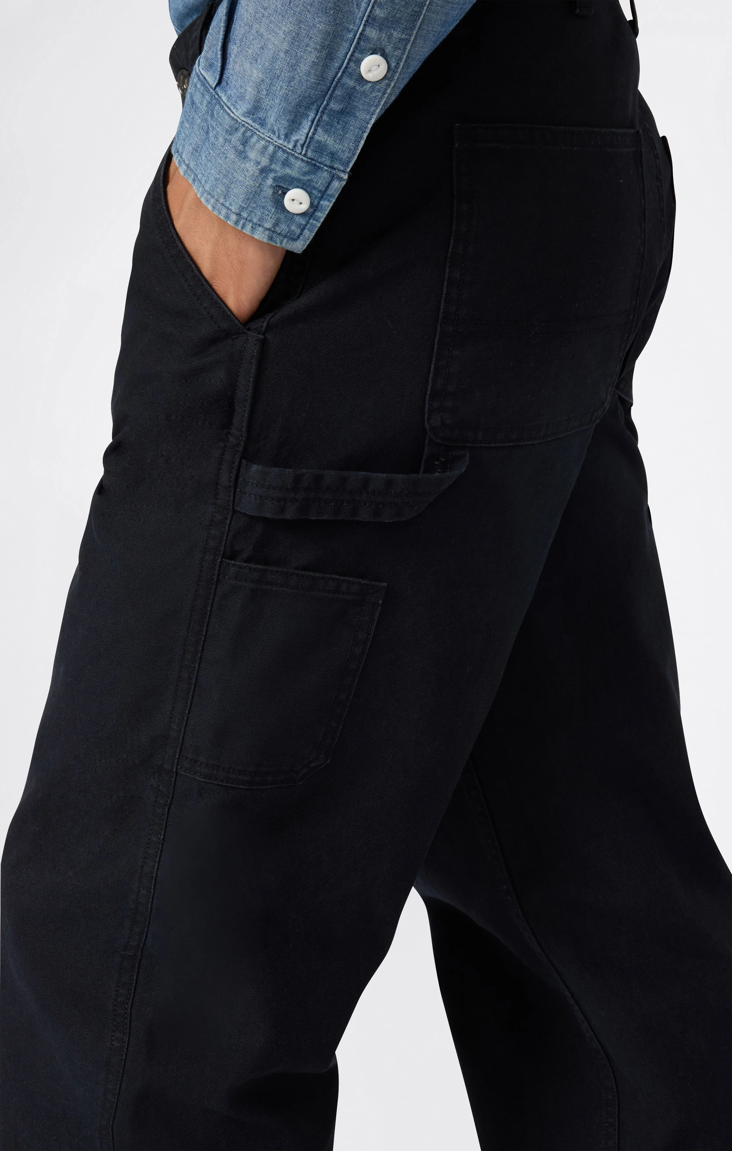 Men’s Woven Straight Hem Pants - Image 3