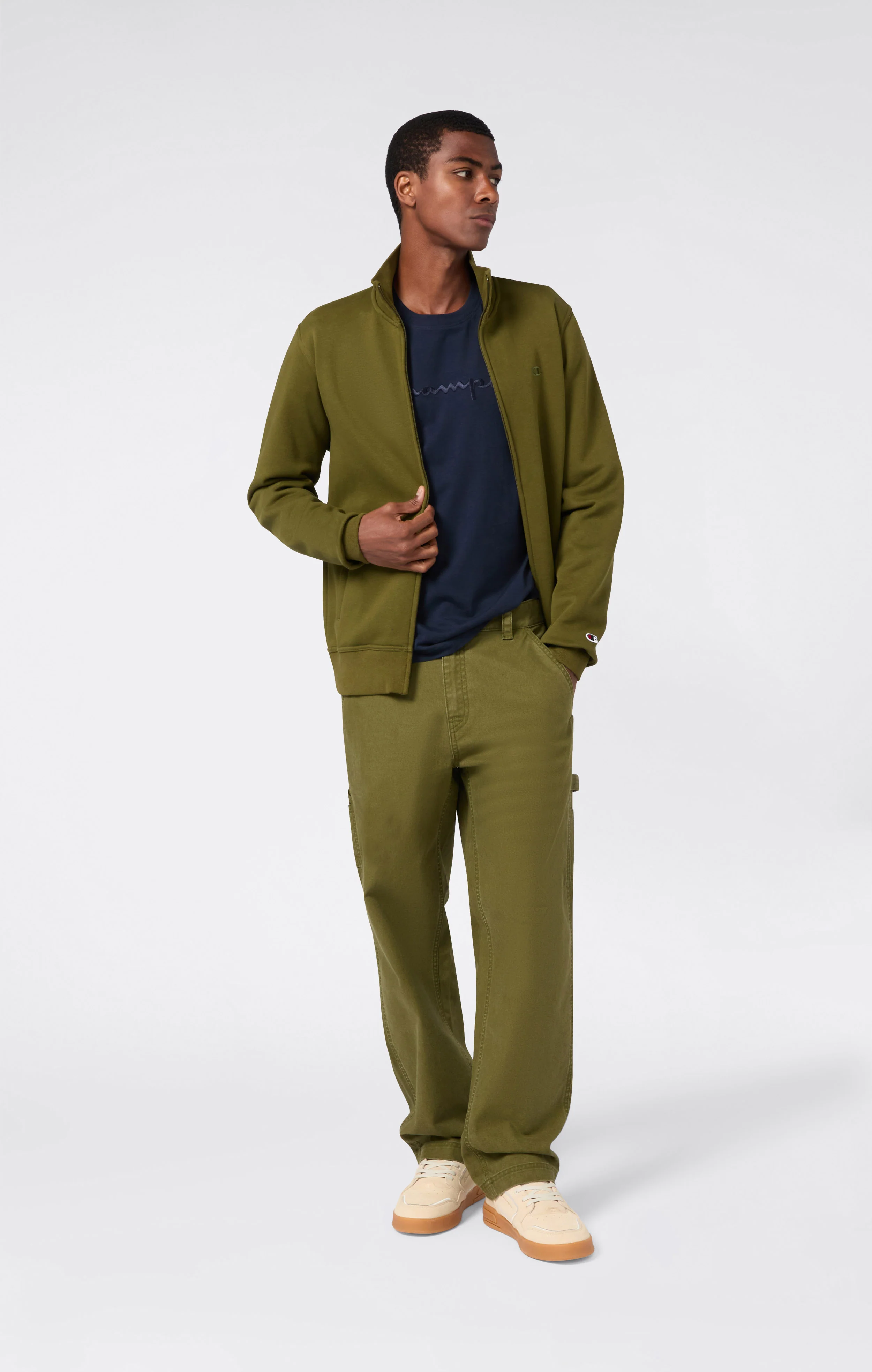 Men’s Woven Straight Hem Pants - Image 2