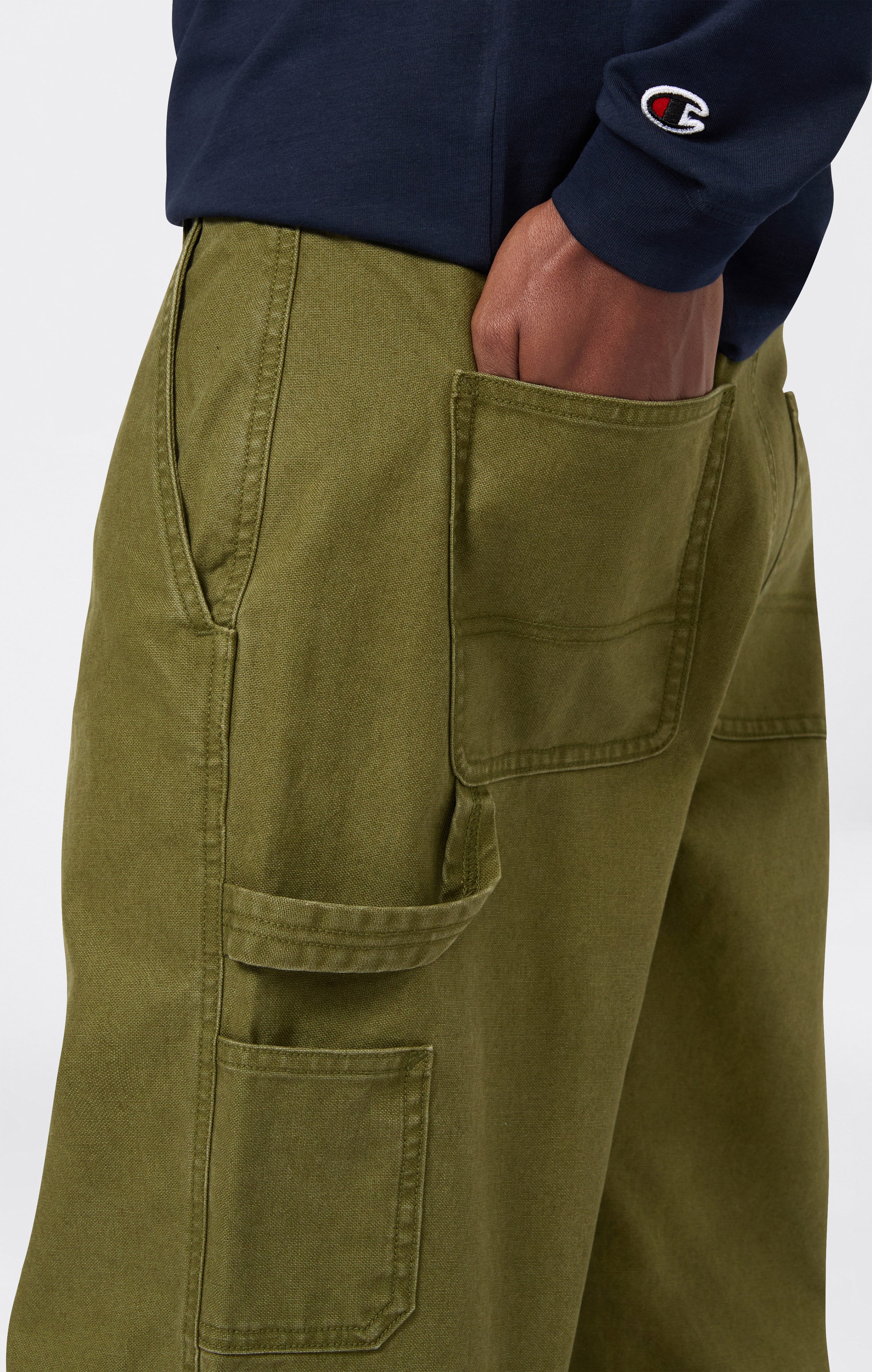 Men’s Woven Straight Hem Pants - Image 3