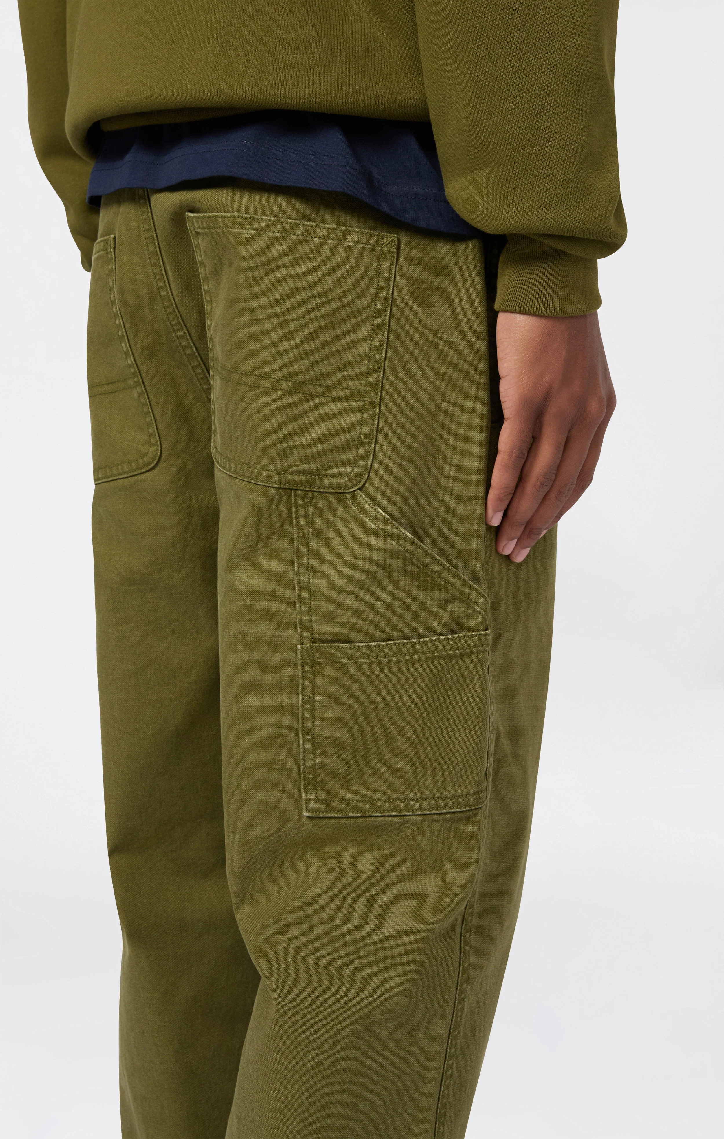 Men’s Woven Straight Hem Pants - Image 4