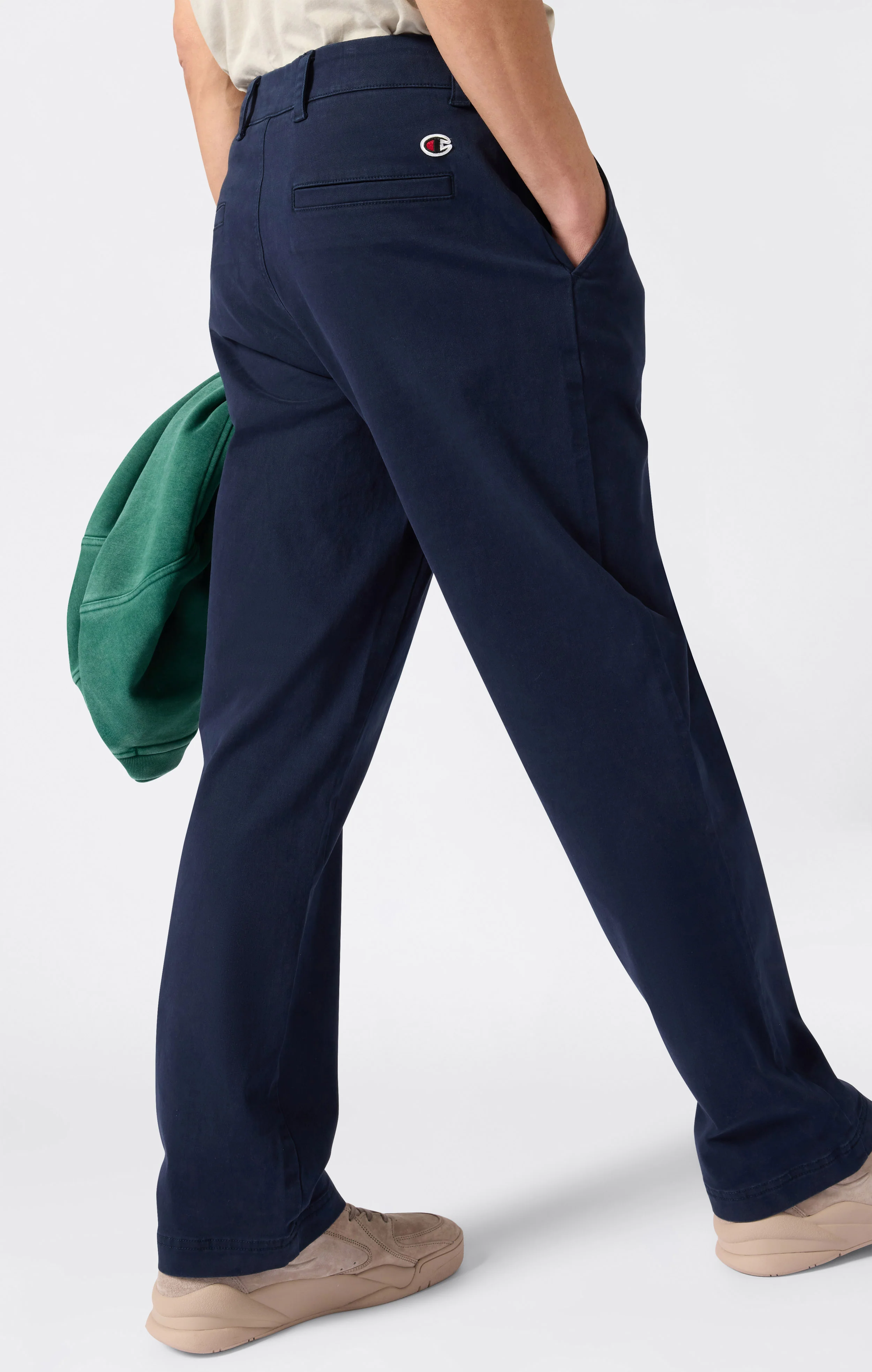 Men’s Woven Straight Hem Pants - Image 4