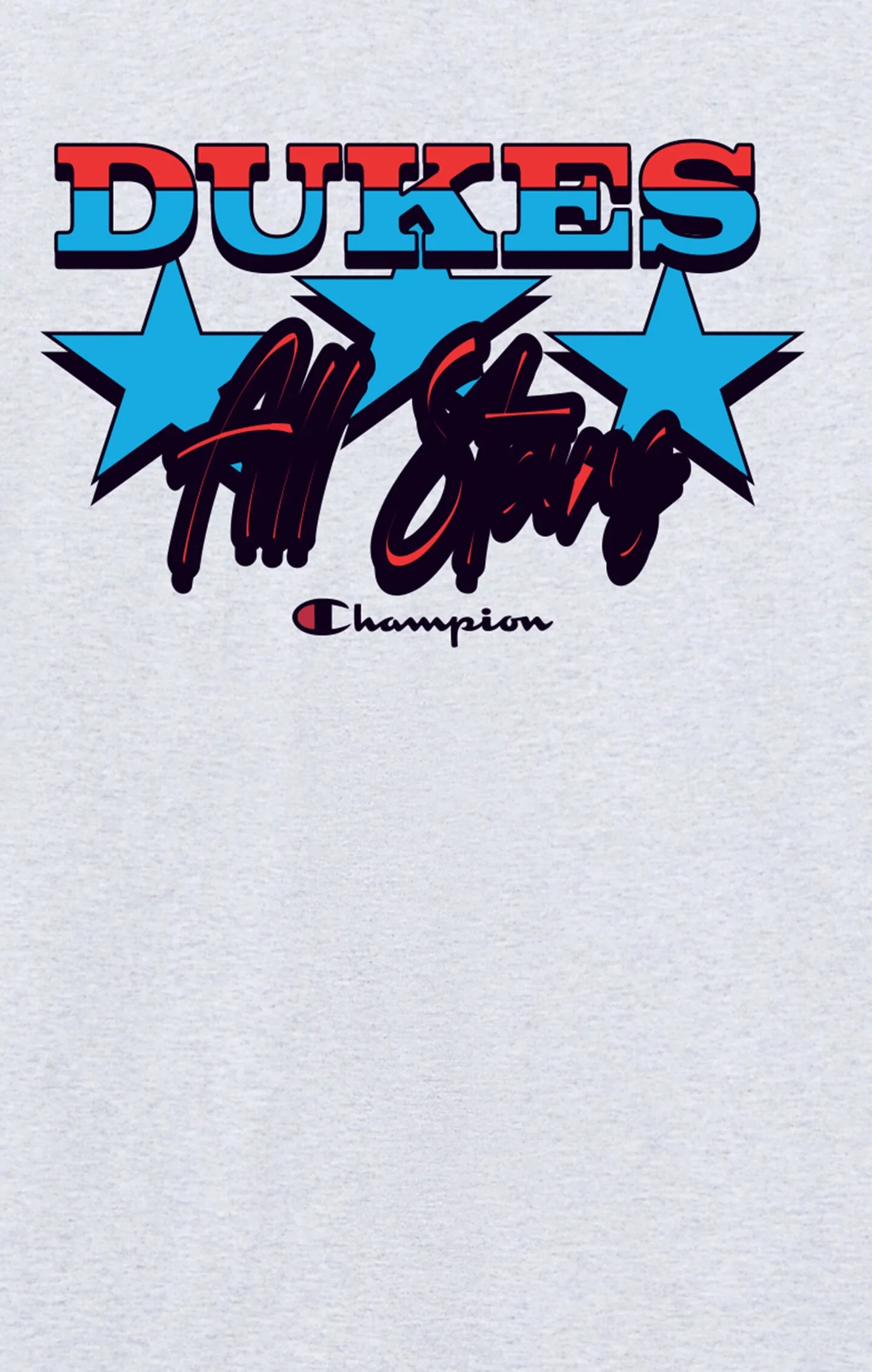Oversized Men's T-Shirt in Heavy Cotton Dukes Cupboard x Champion - Image 6